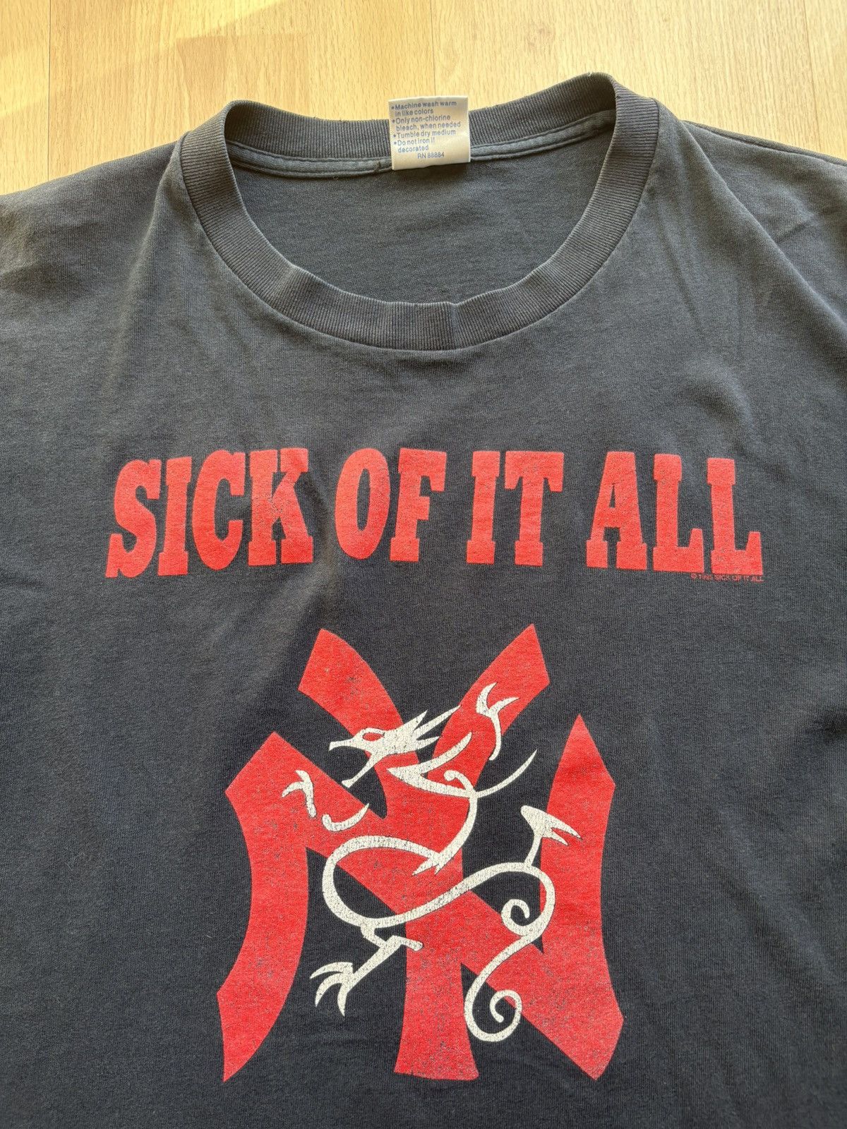 Vintage Vintage Sick Of It All “The Pain Strikes Back” 1995 Classic Size US L / EU 52-54 / 3 - 2 Thumbnail