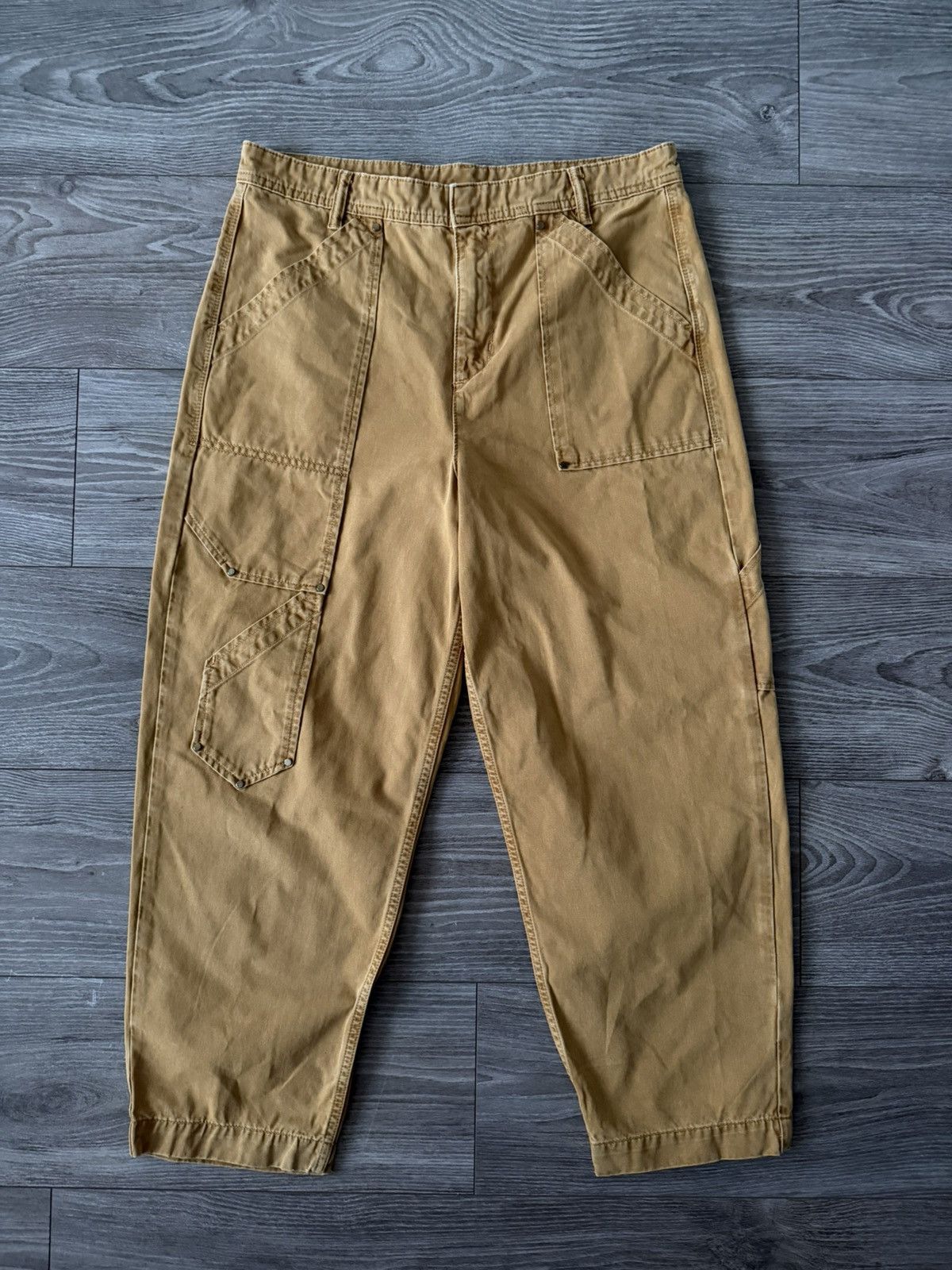 Allsaints Allsaints Mens Dessa Trouser Carpenter Opium Jeans Size US 31 - 1 Thumbnail