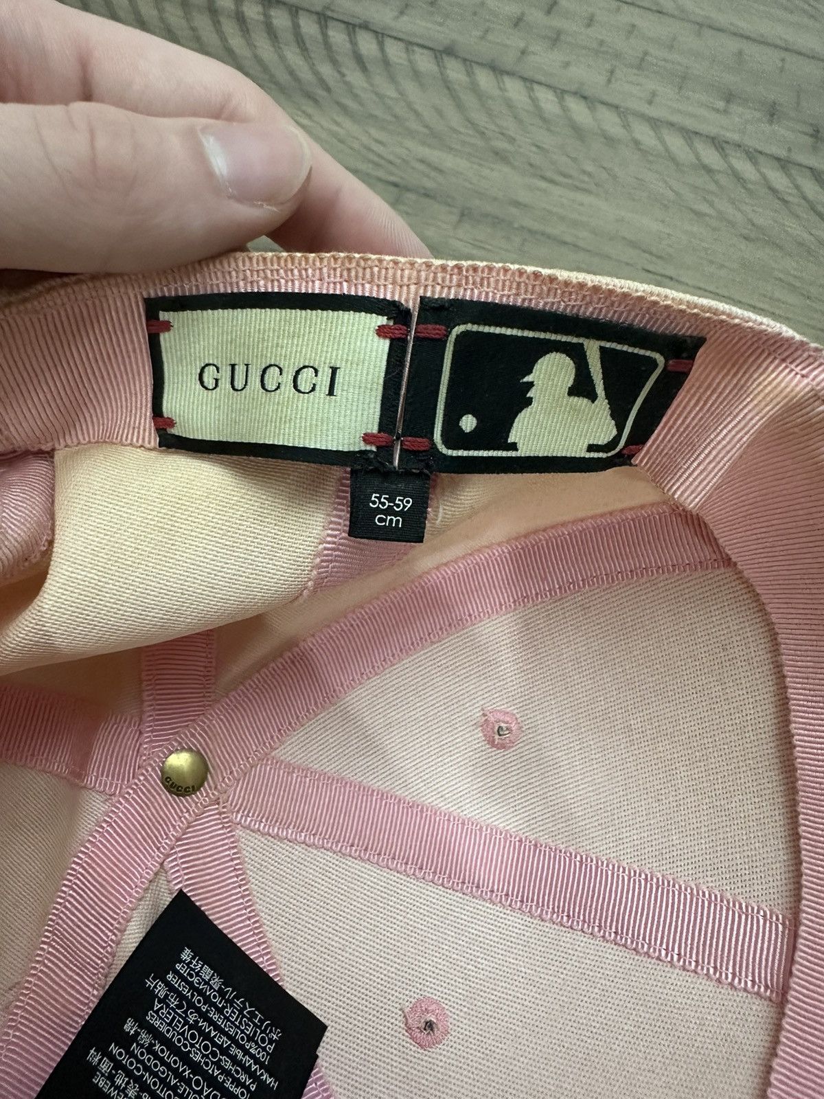 Gucci × MLB Gucci hat Size ONE SIZE - 8 Thumbnail