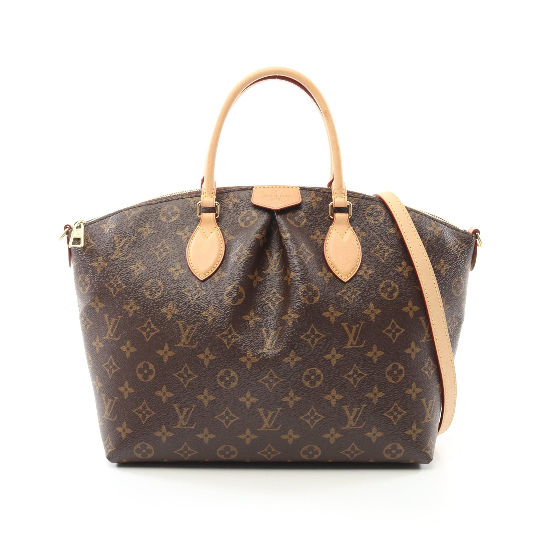 Louis Vuitton Louis Vuitton Boesi Nm Mm Monogram Handbag Leather Brown Size ONE SIZE - 1 Thumbnail