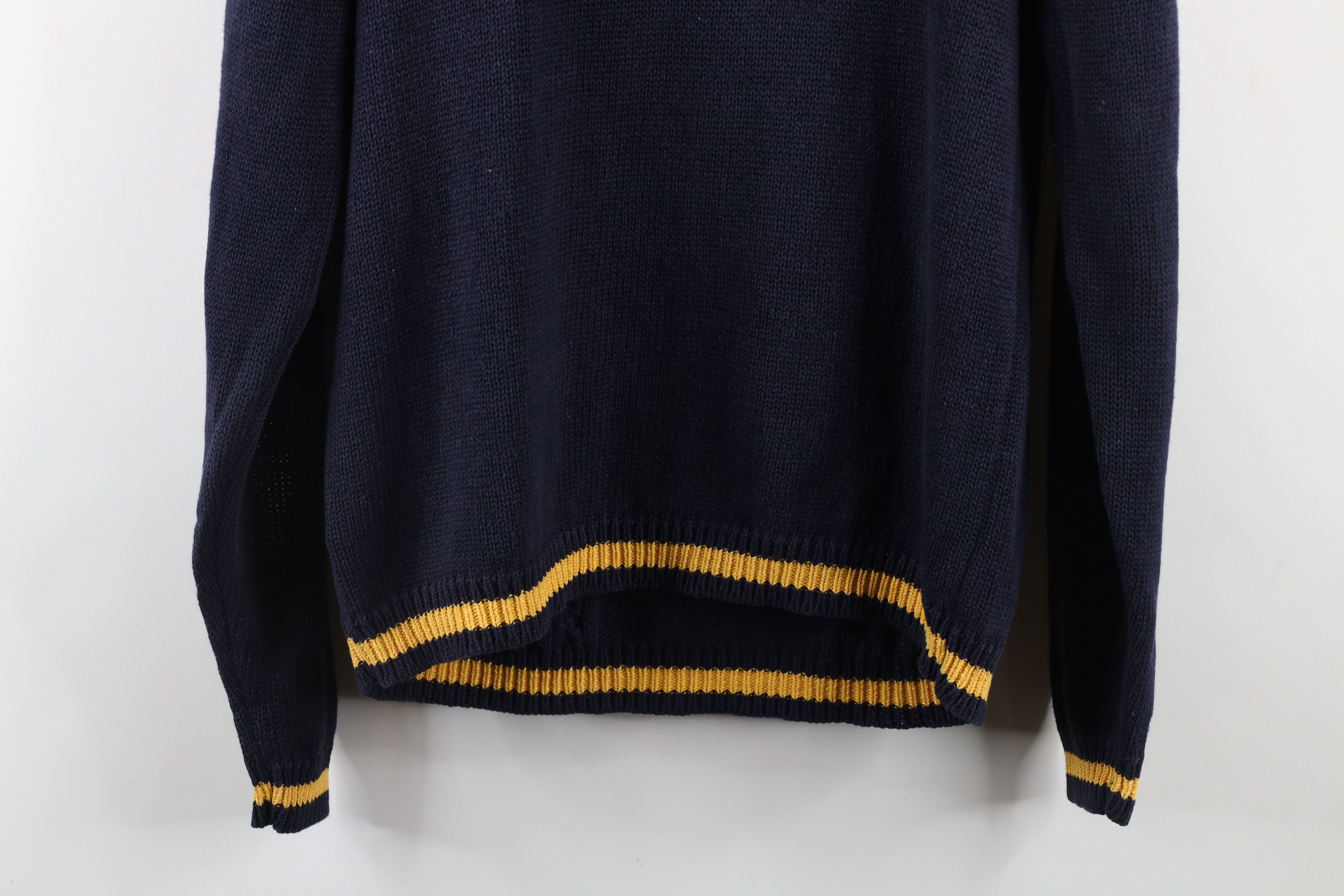 Vintage Vintage 90s Streetwear Diamond Ribbed Cable Knit Sweater Size S / US 4 / IT 40 - 7 Thumbnail