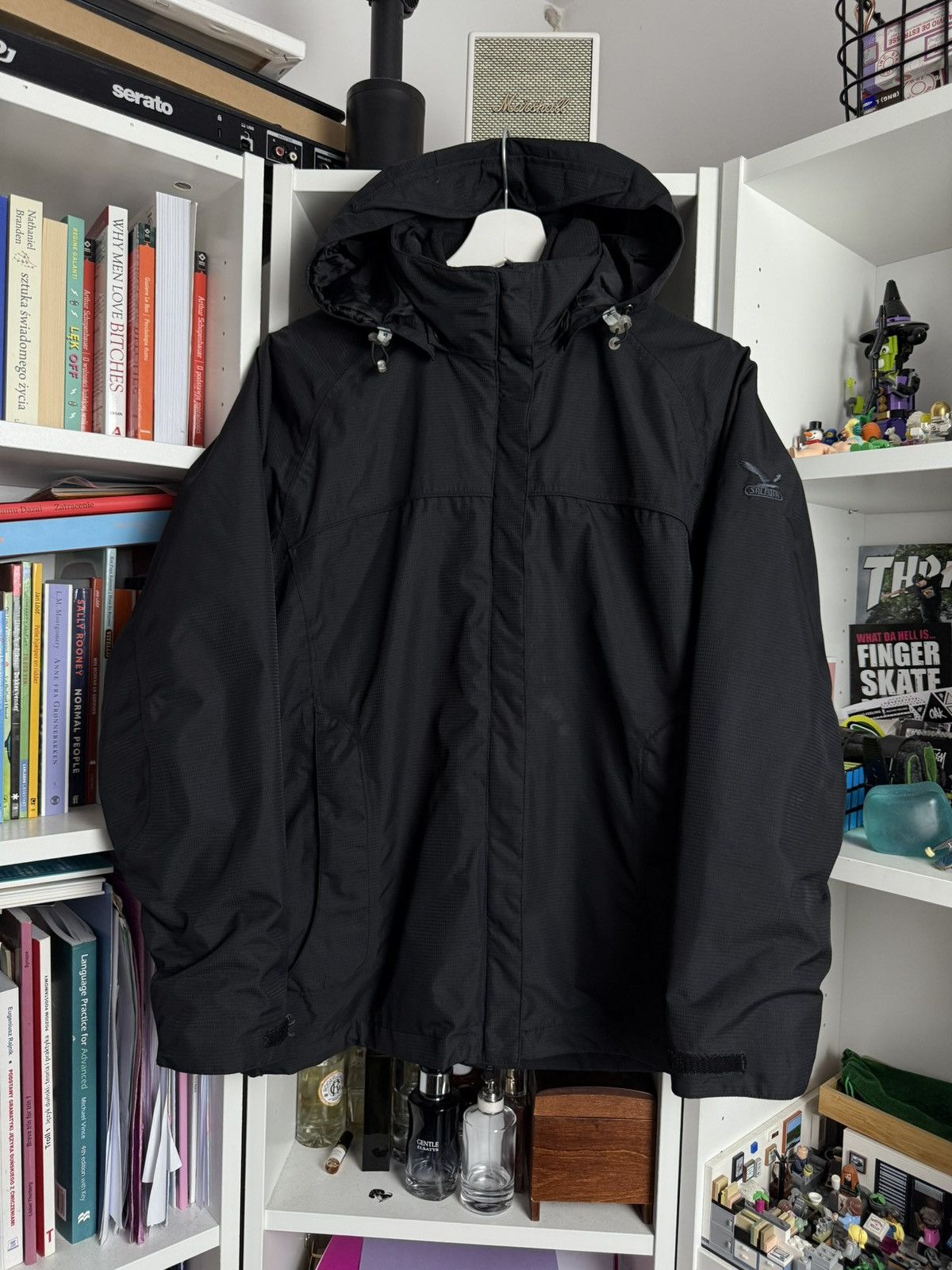 SALEWA Salewa 2in1 raincoat jacket + fleece M gorpcore outdoor rare Size M / US 6-8 / IT 42-44 - 1 Thumbnail
