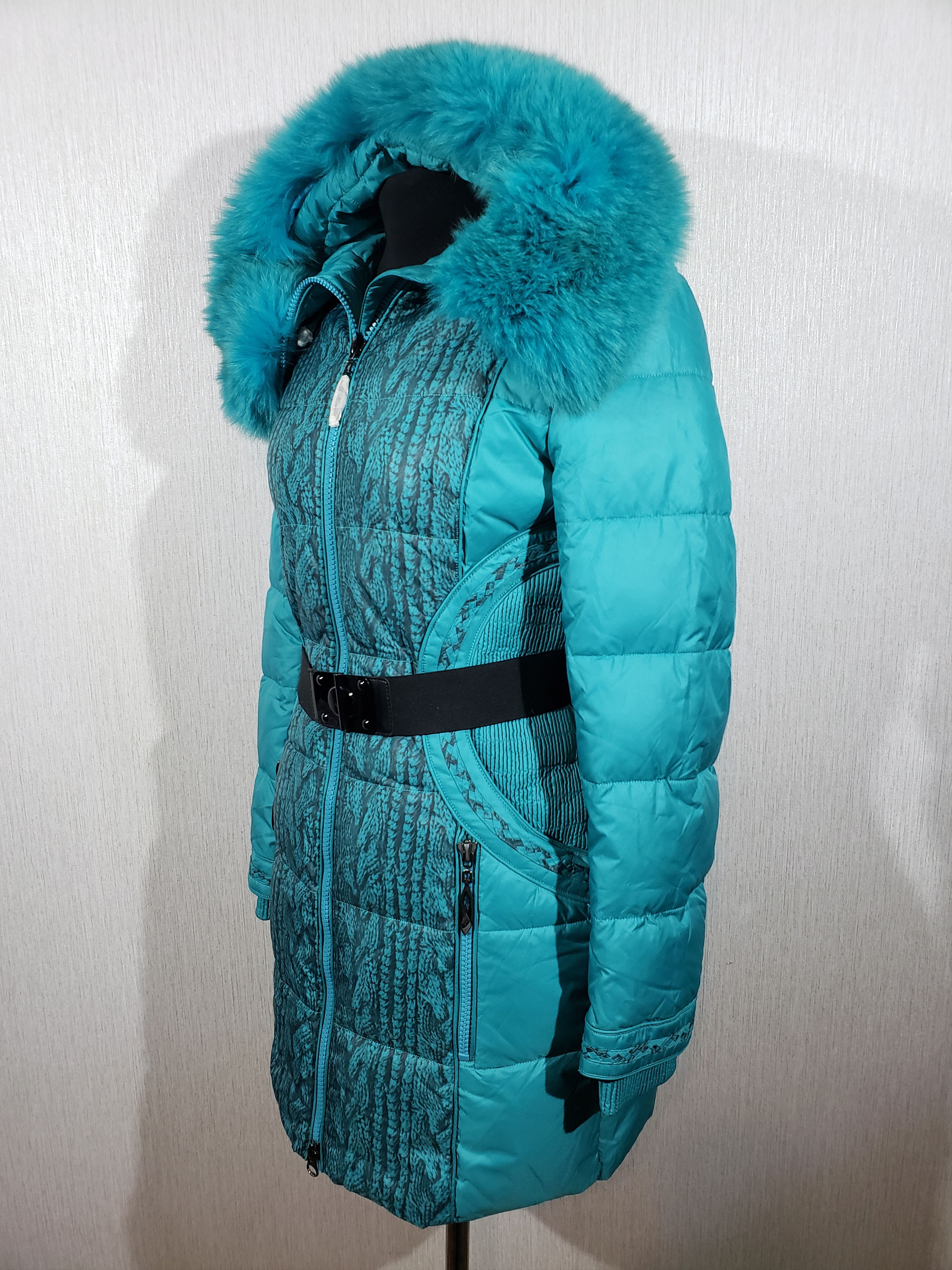 Other Stylish insulated down jacket with a plastic zipper. Size M / US 6-8 / IT 42-44 - 2 Thumbnail