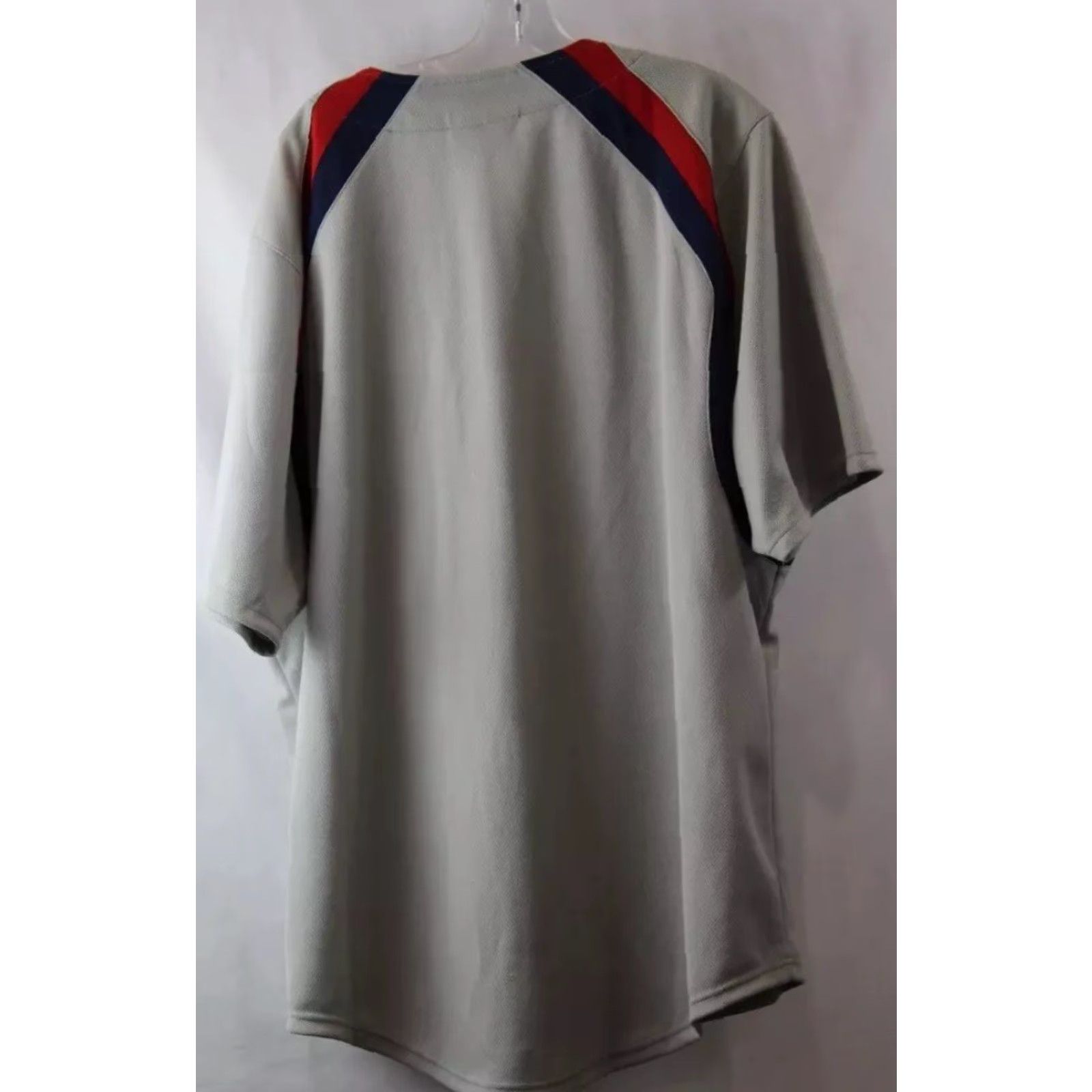 MLB Men's Nike MLB Washington Nationals Classic ButtonUp Baseball Jersey L Size Gray Womens? Size US L / EU 52-54 / 3 - 2 Thumbnail