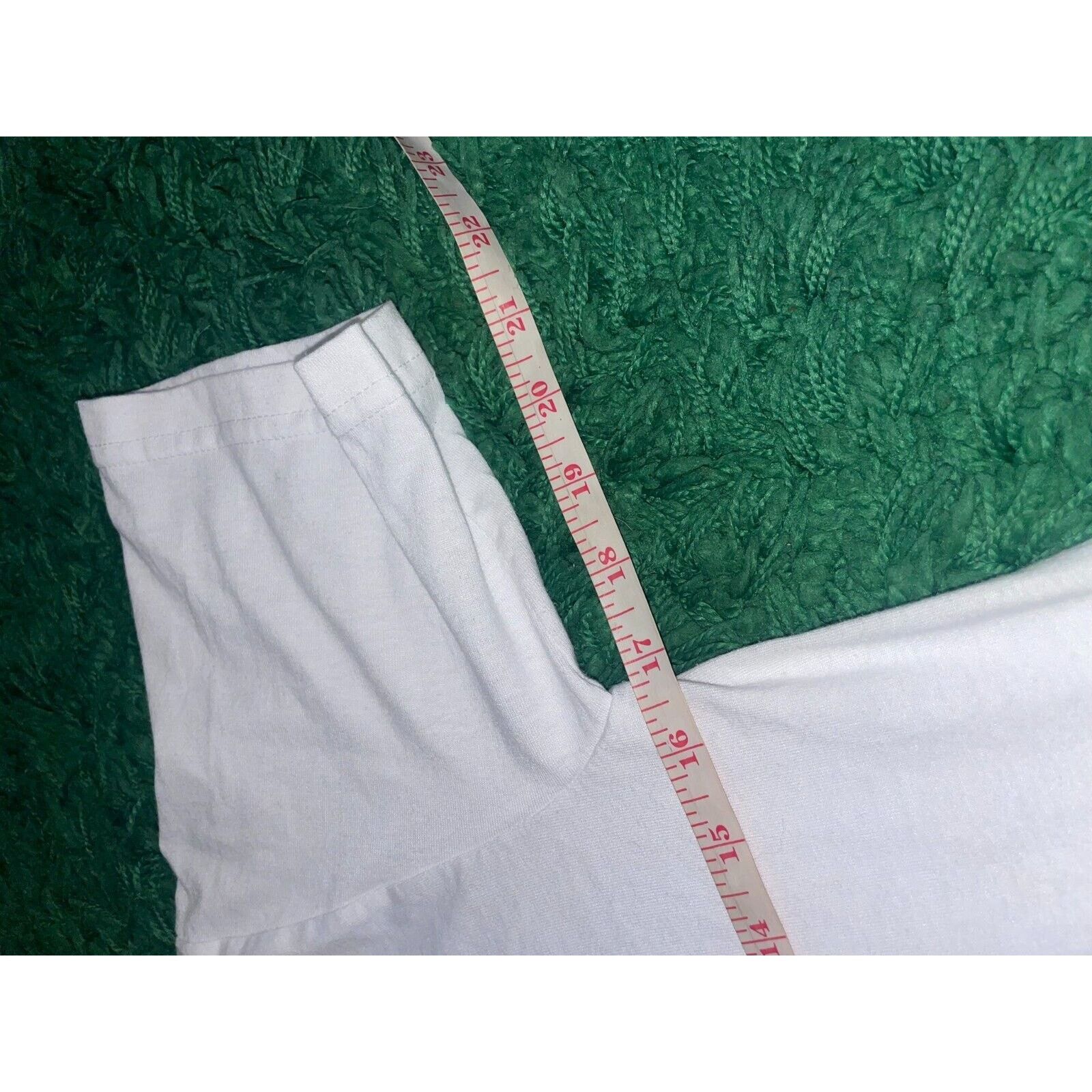 Jerzees Vintage Basketball Shirt Green Stripe Graphic Tee 90s VTG S Size US S / EU 44-46 / 1 - 6 Thumbnail