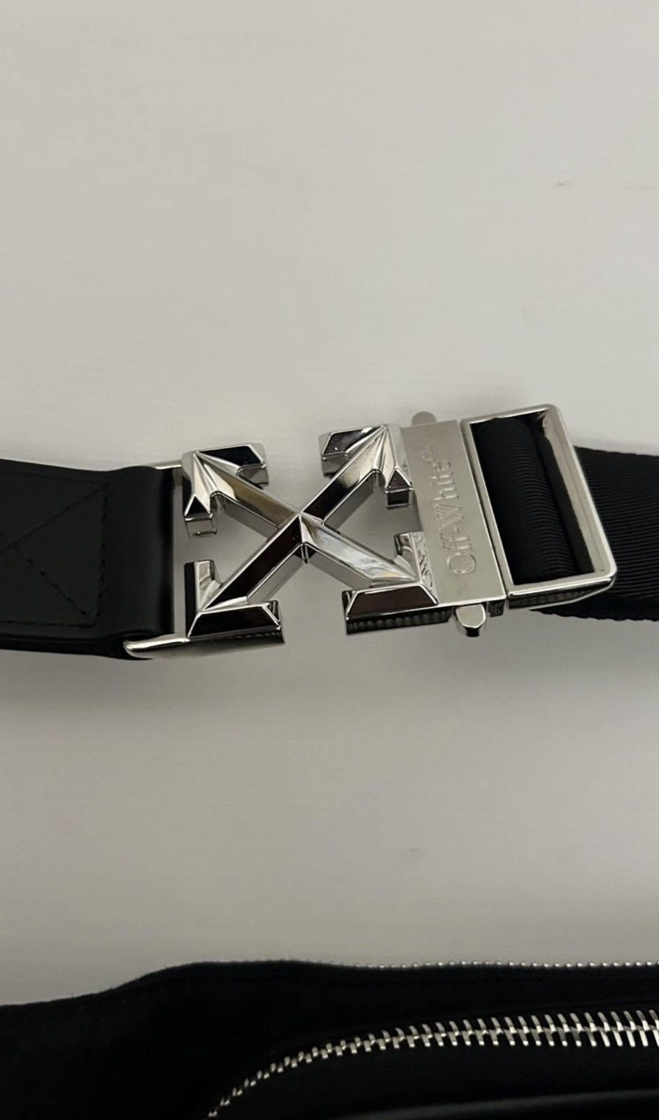 Off-White Off White Off-White Arrow Belt Bag Body Bag Black Size ONE SIZE - 9 Thumbnail