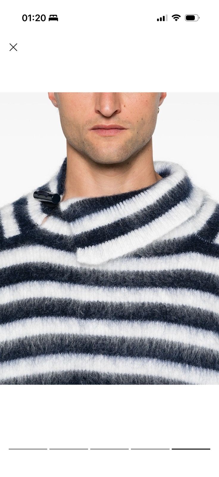 Jacquemus NWOT Jacquemus Sailor La Pull Marina Sweater Size US L / EU 52-54 / 3 - 1 Thumbnail