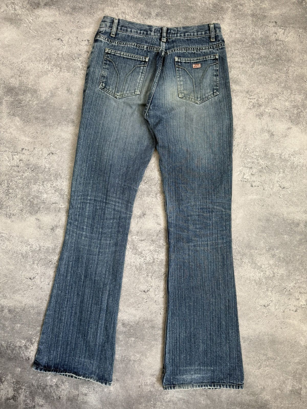 Miss Sixty Vintage Y2K Miss Sixty Flared Low Rise Jeans Hype Streetwear Size 29" - 4 Thumbnail