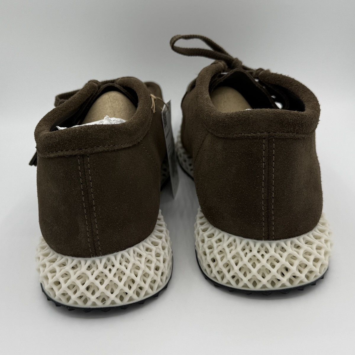 Adidas × Clarks × Kith ADIDAS x CLARKS Wallabee 4D - FIEG 8th St Brown / Dark Grey Size US 11.5 / EU 44-45 - 6 Thumbnail