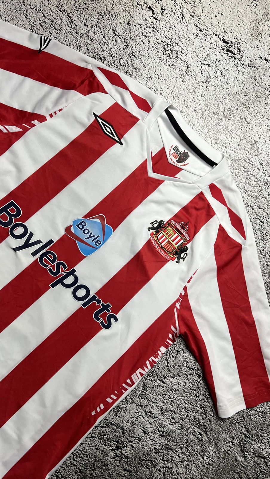 Umbro 2007-2008 FC Sunderland umbro y2k jersey boylesports Size US L / EU 52-54 / 3 - 2 Thumbnail