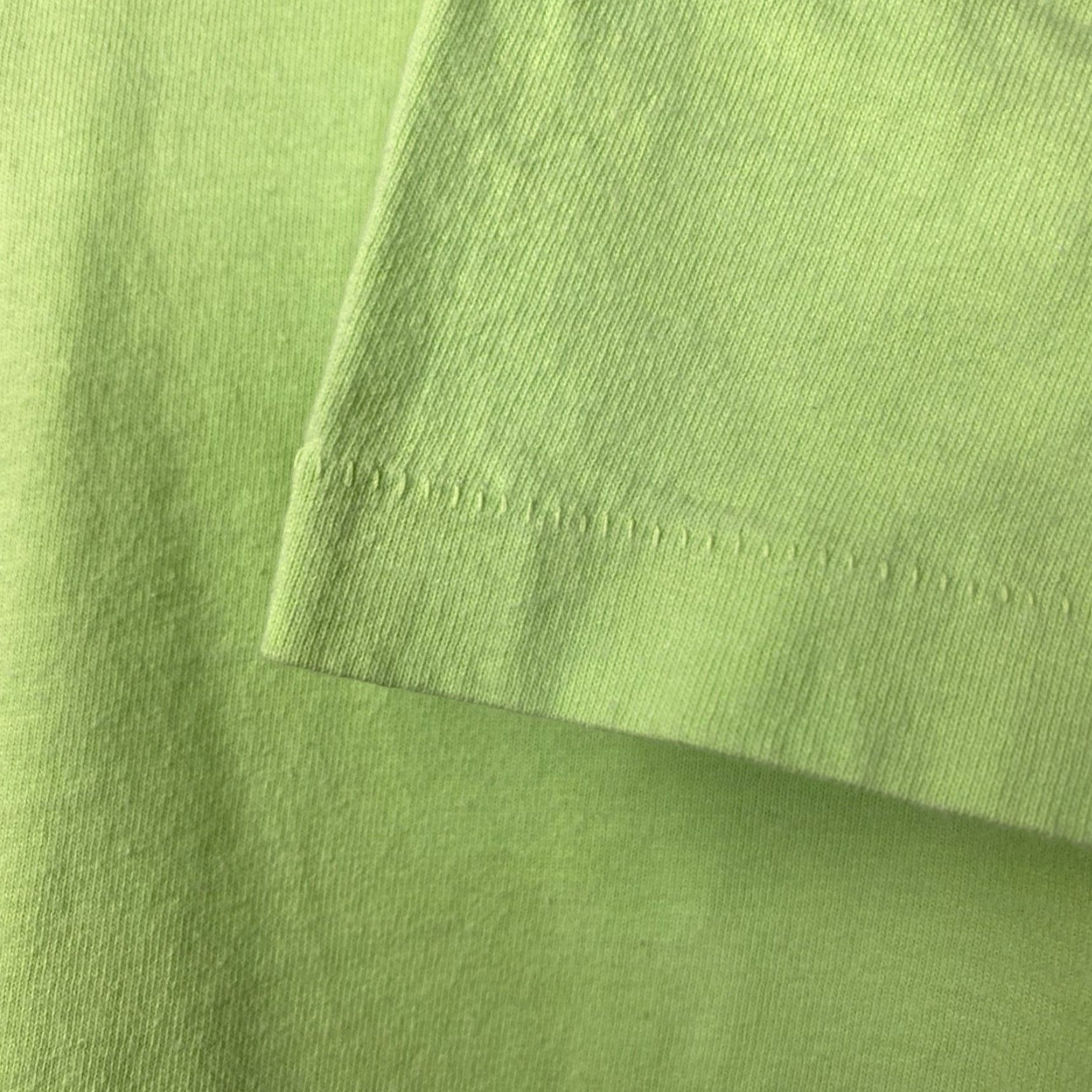 Vintage VINTAGE Oneita T-Shirt Embroidered Grannycore Grandma Stitch Adult Large L Green Short Sleeve Mens Shirt Size US L / EU 52-54 / 3 - 3 Thumbnail