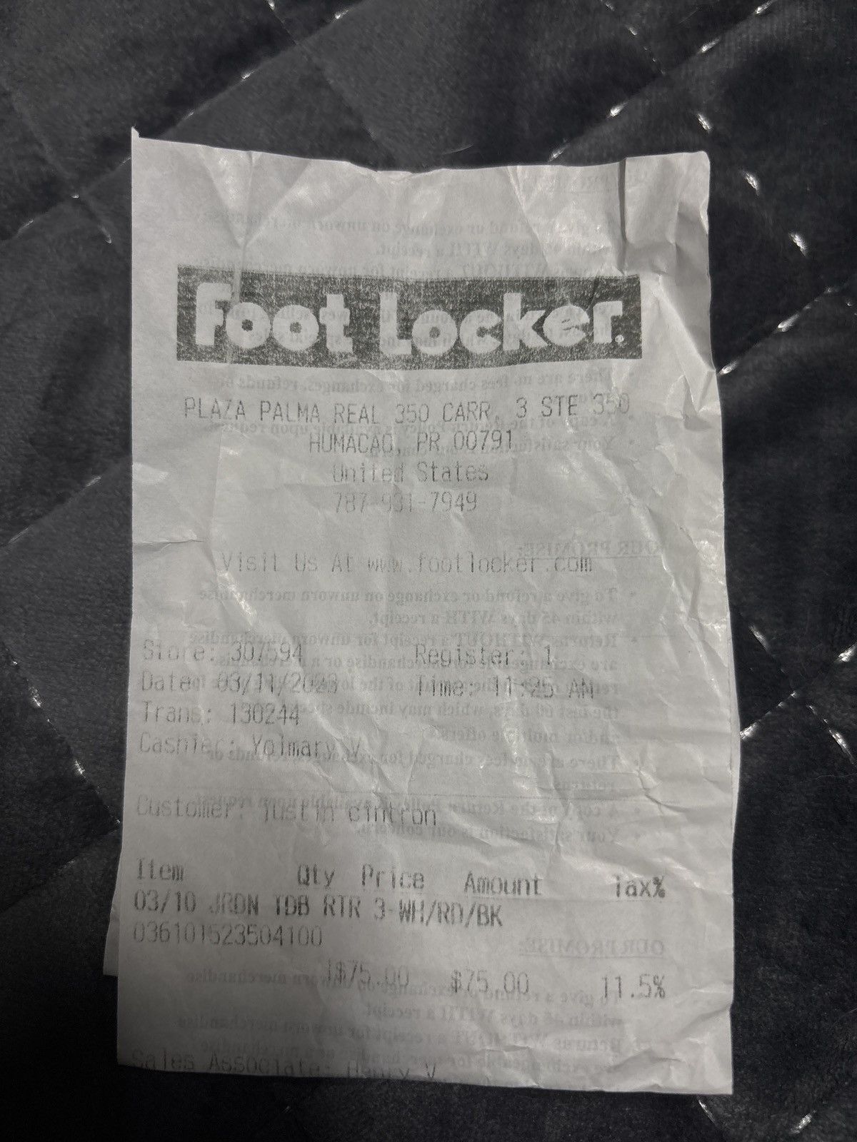 Jordan Brand JORDAN 3 RETRO “White Cement” 2023 Size US 4.5 / IT 34.5 - 7 Thumbnail
