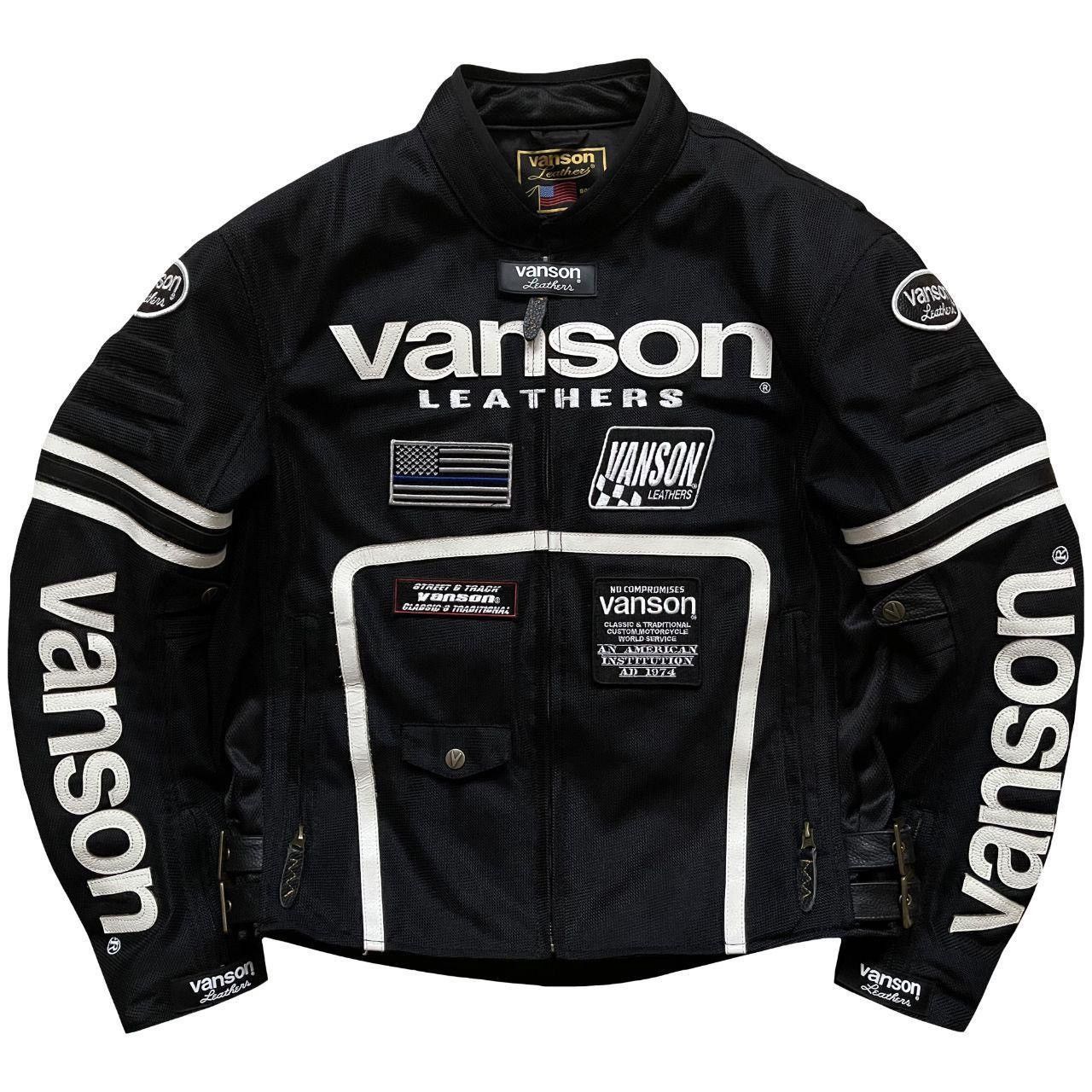 Vanson Leathers Black Vanson Spider Leather Jacket Japanese | Grailed