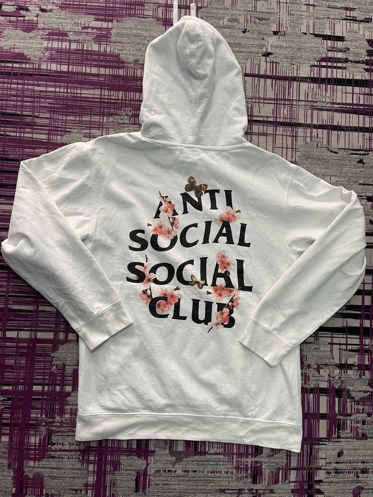 VINTAGE ANTI SOCIAL SOCIAL CLUB CHERRY BLOSSOM TEE VERY RARE