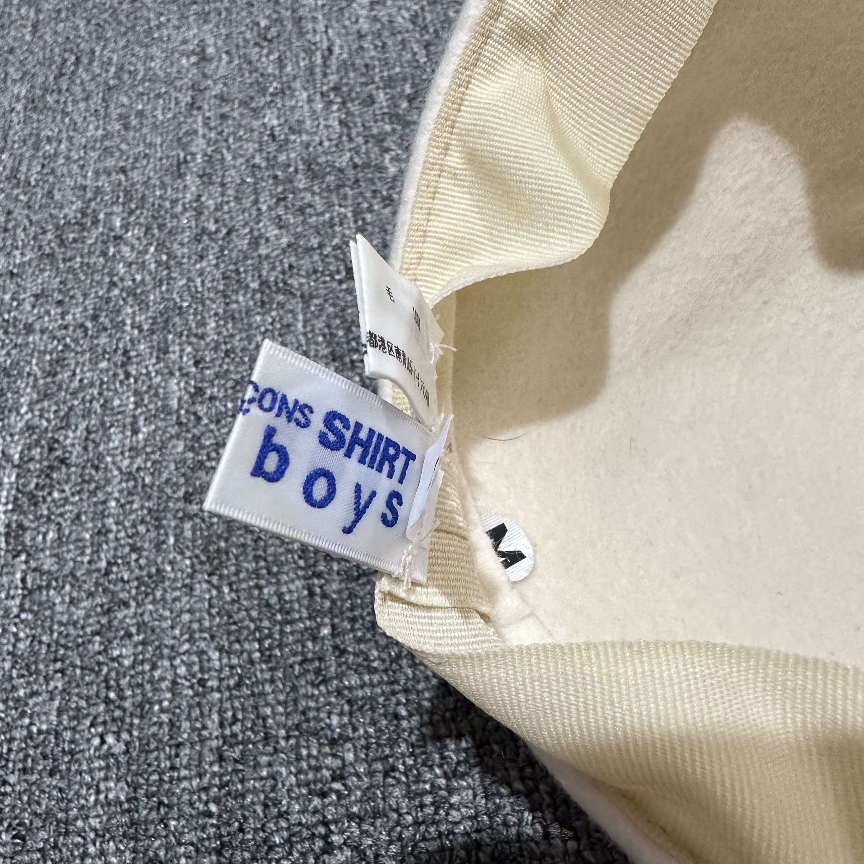 Comme des Garcons Comme des Garcons Shirt boys Hat Size ONE SIZE - 6 Thumbnail