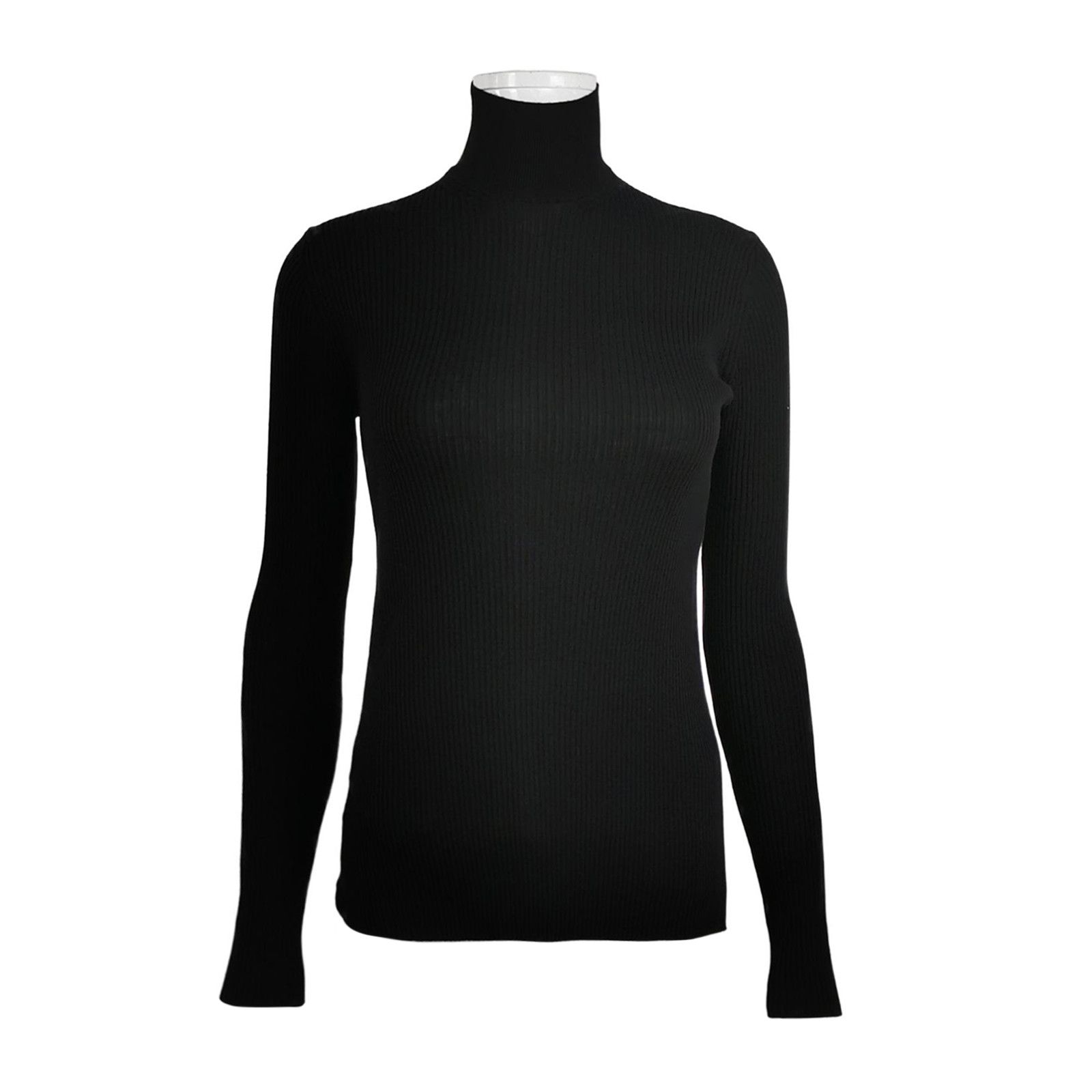 Prada Prada Virgin Wool Ribbed Turtleneck Sweater Size 38 Size XS / US 0-2 / IT 36-38 - 1 Thumbnail