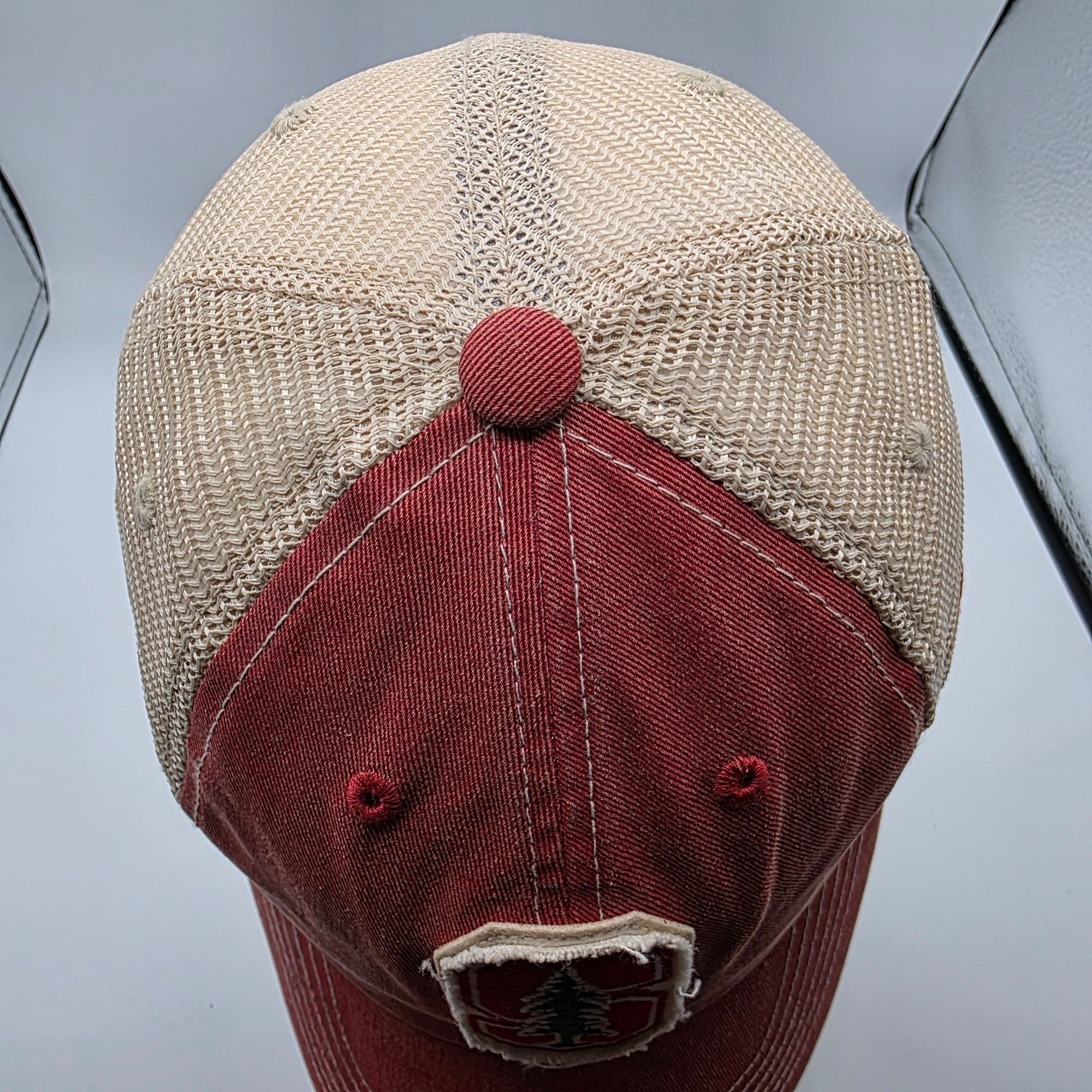 Top Of The World Top of the World Stanford Cardinal Trucker Hat Cap Adjustabl Size ONE SIZE - 5 Thumbnail
