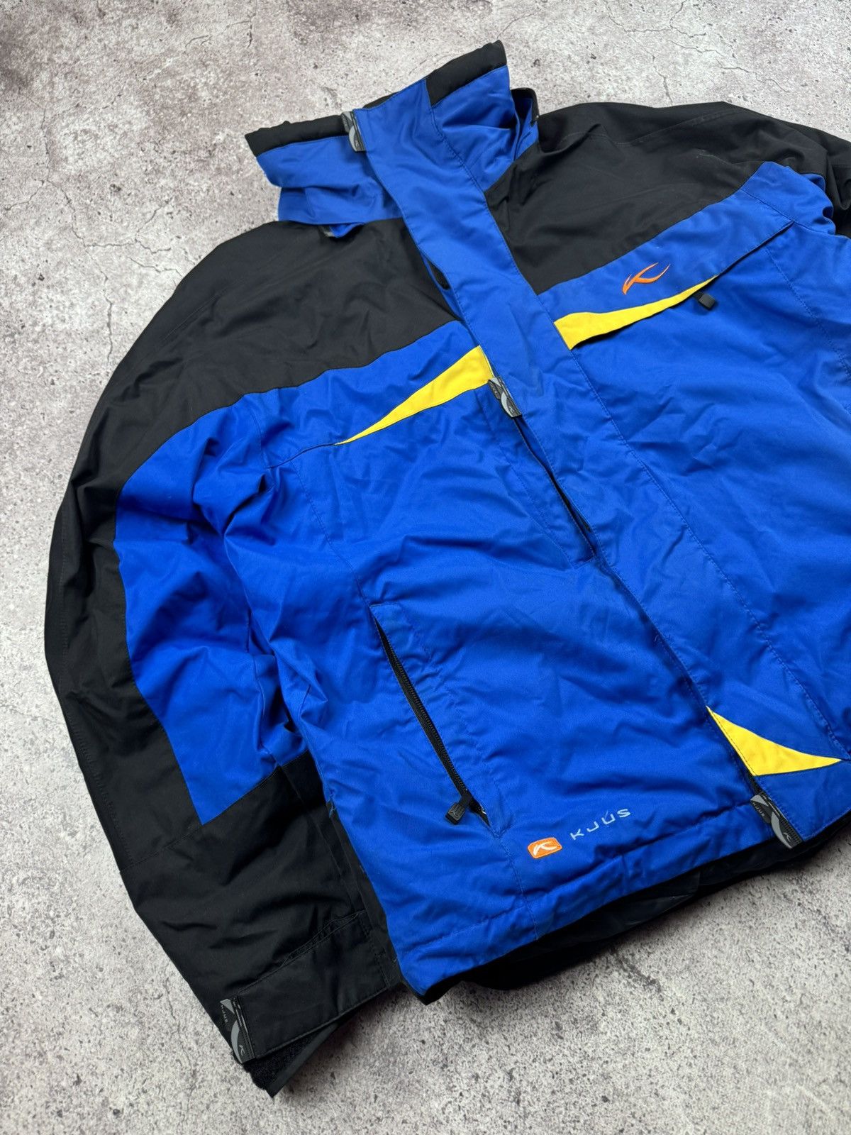 KJUS Kjus Systems Storm Hood Technical Two Tone Ski Jacket Size US S / EU 44-46 / 1 - 2 Thumbnail