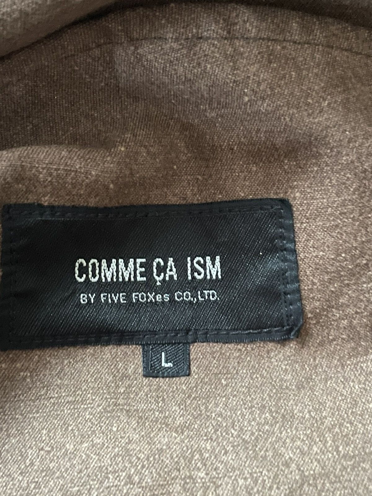 Comme Ca Ism Comme Ca Ism by Five Foxes Jacket Button Zipper Size US L / EU 52-54 / 3 - 4 Thumbnail