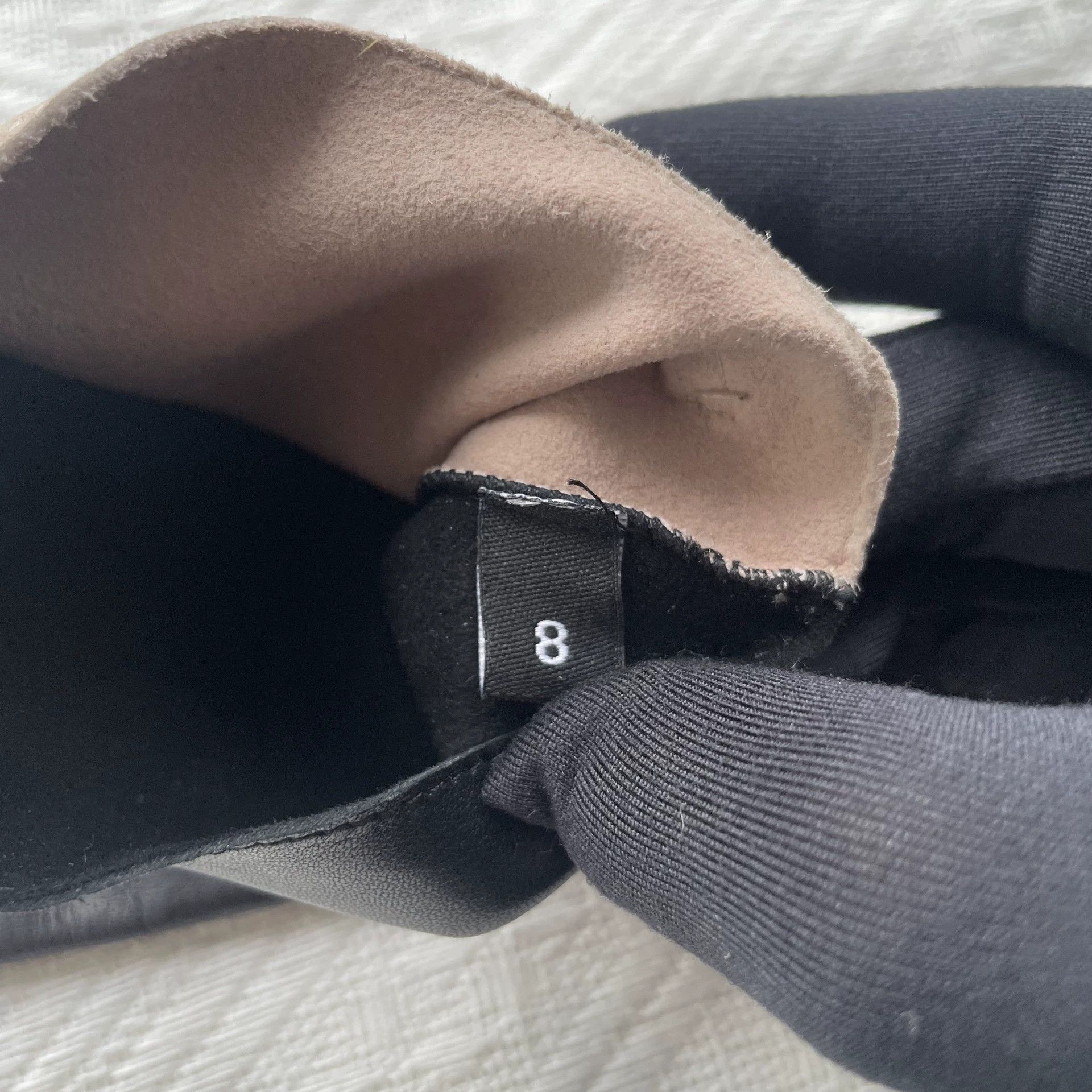 Chanel CHANEL Women's Fingerless Golf Glove 98 New B&W 8 Size ONE SIZE - 7 Thumbnail
