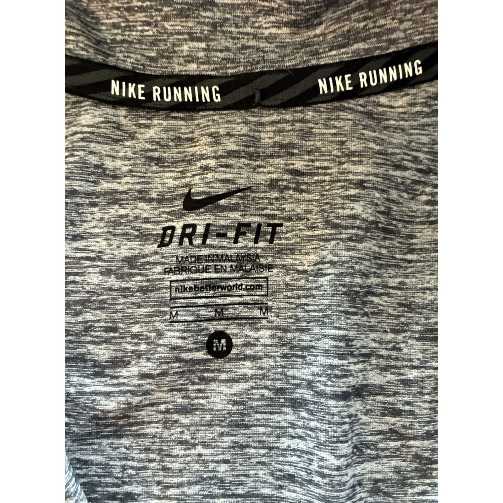 Nike Nike Running Quarter Zip Pullover Mens M Grey United States Paralympic Team Size US M / EU 48-50 / 2 - 5 Thumbnail
