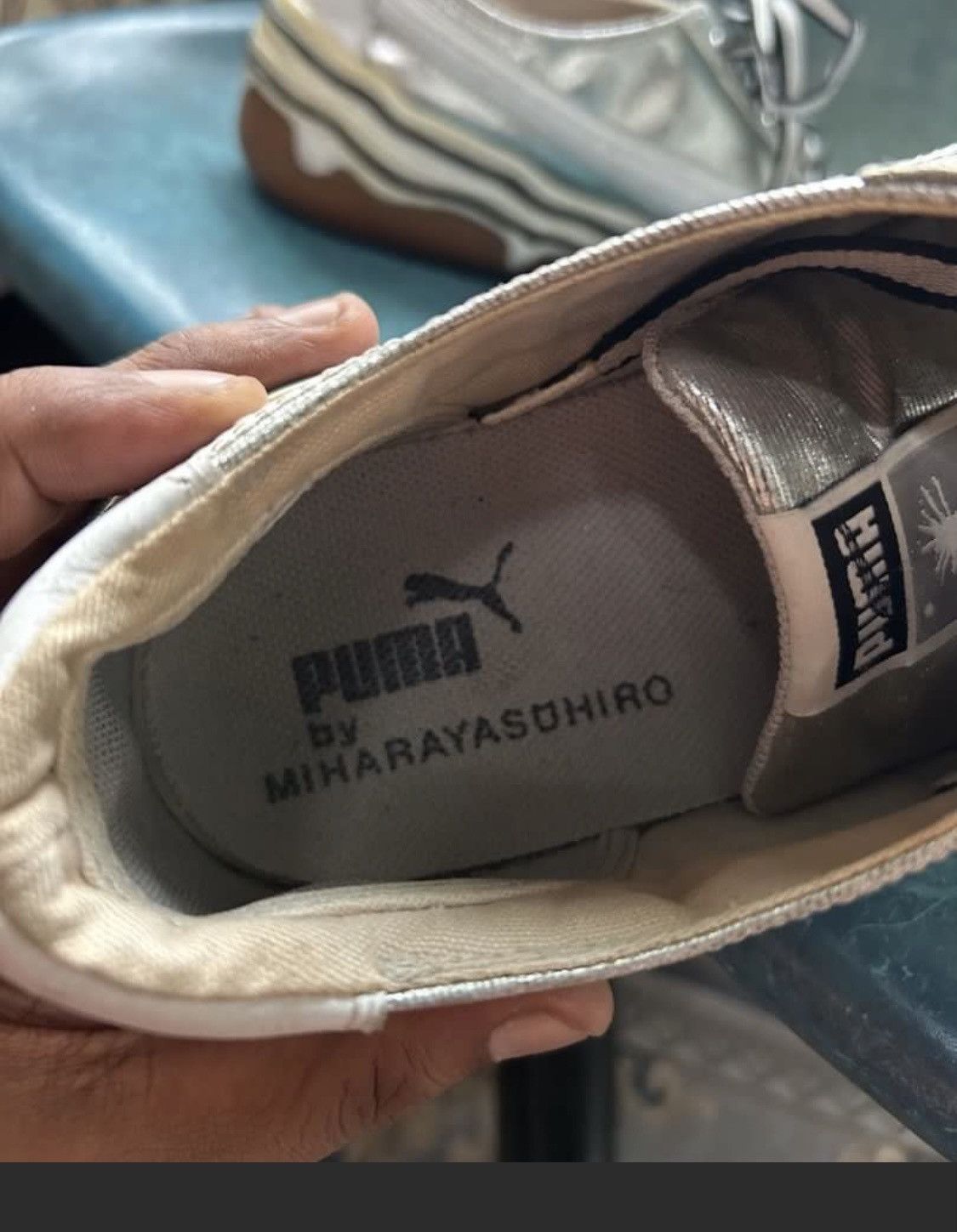 Maison MIHARA YASUHIRO × Puma Puma x miharayasuhiro metalic shoes Size US 11 / EU 44 - 6 Thumbnail