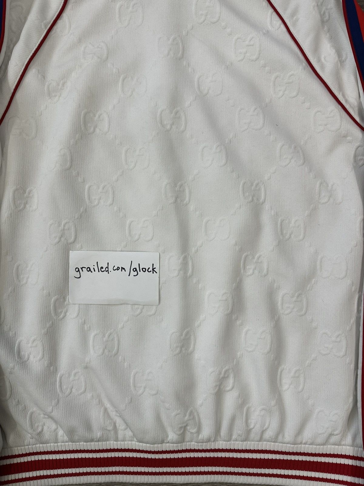 Gucci Gucci GG Logo Full Print Zip Up Windbreaker Hoodie XL Size US XL / EU 56 / 4 - 6 Thumbnail