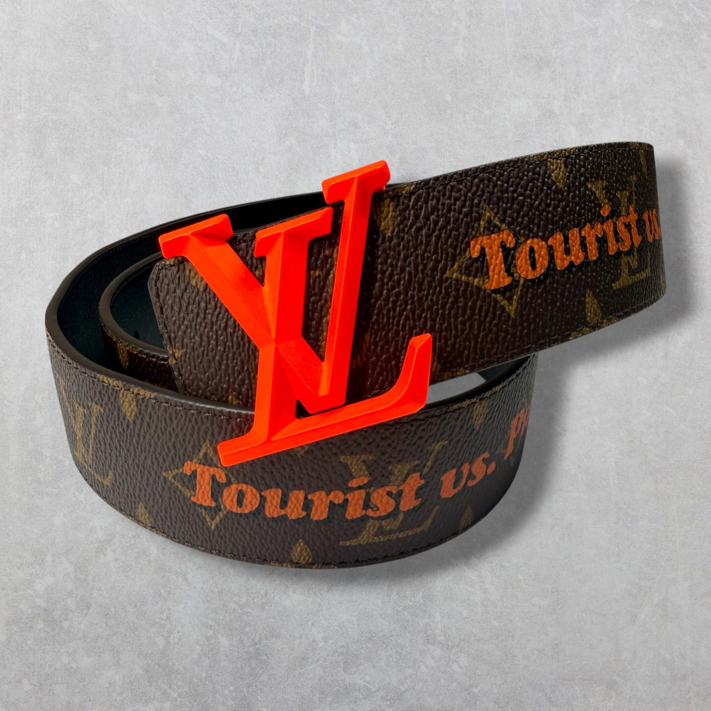Louis Vuitton Louis Vuitton "Tourist vs. Purist" Monogram Belt 30 (85) Size 32 - 1 Thumbnail