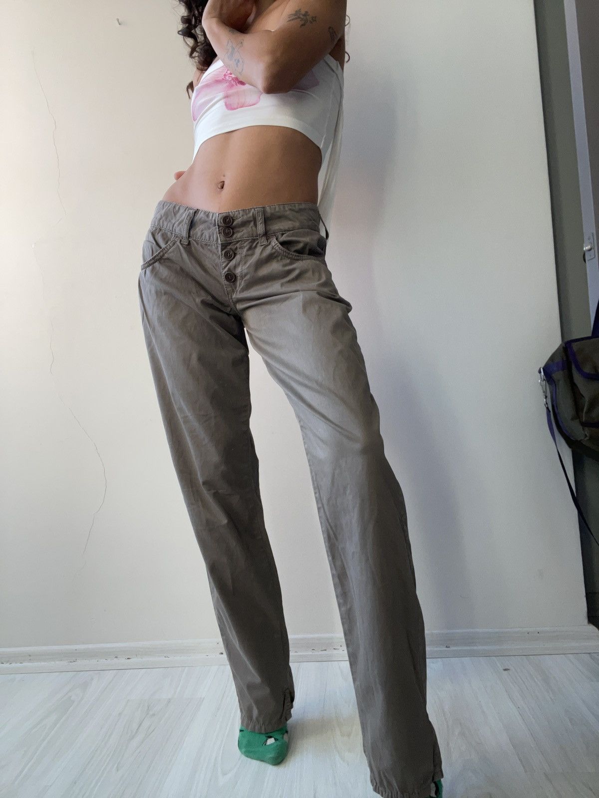 Vintage y2k trousers Size 26" / US 2 / IT 38 - 2 Thumbnail
