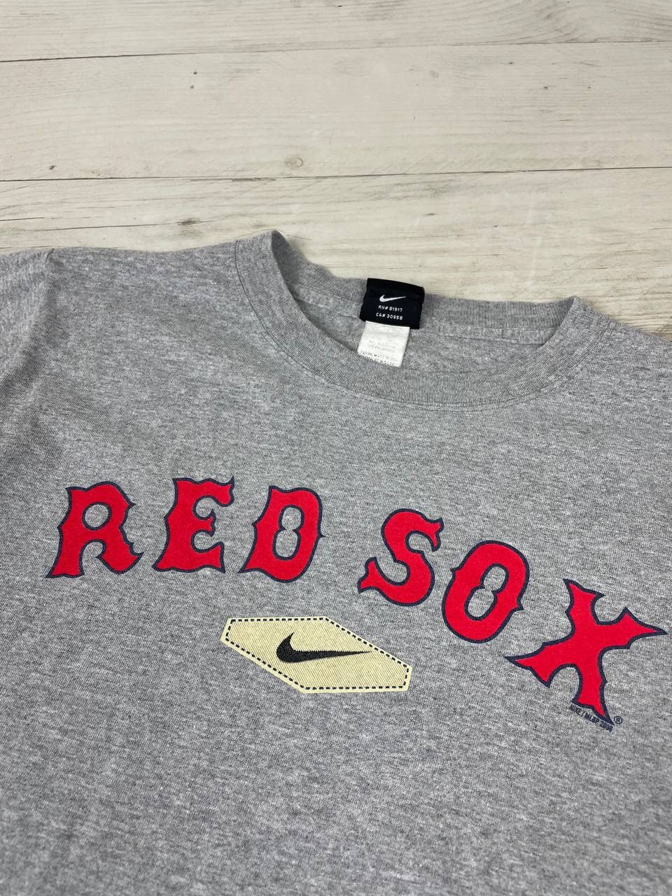 Nike Vintage Nike Red Sox Boston T Shirt 00s Big Logo Size US S / EU 44-46 / 1 - 4 Thumbnail