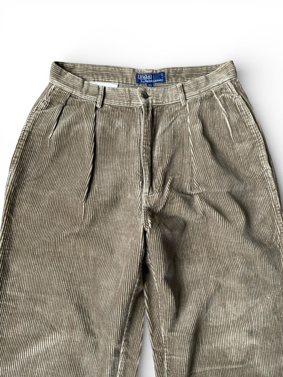 Polo Ralph Lauren Vintage 1990’s Polo Cords Ralph Lauren corduroy Size US 33 - 7 Thumbnail
