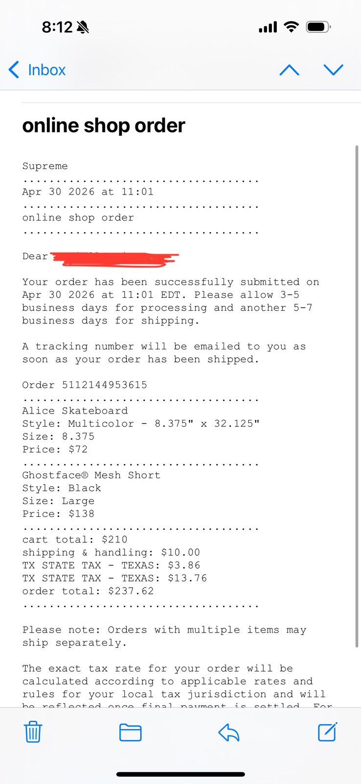 Supreme Supreme Ghostface Mesh Short Size US 36 / EU 52 - 3 Thumbnail