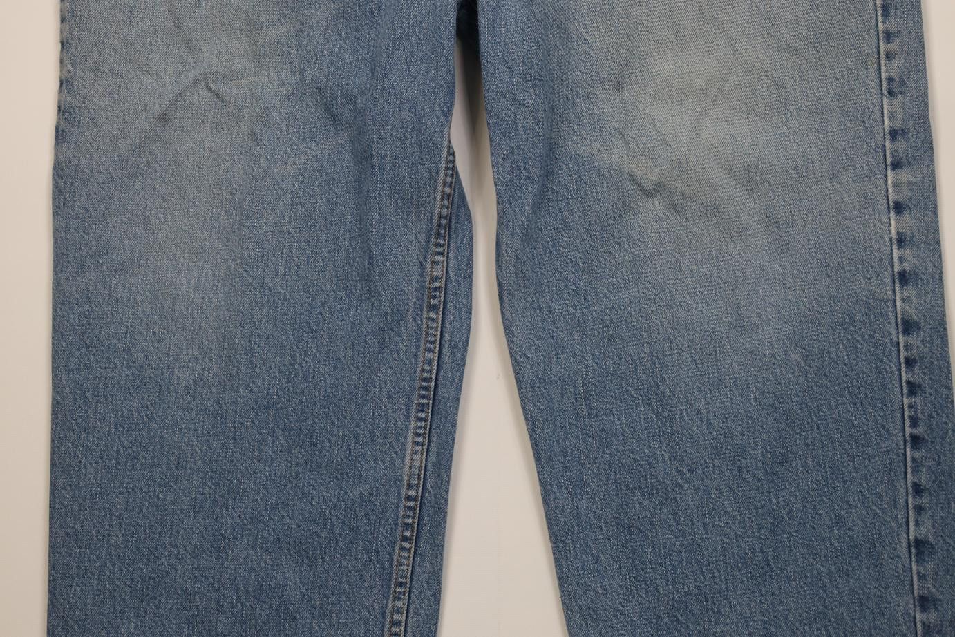 Levi's Vintage 90s Levis 550 Relaxed Fit Denim Jeans Blue Size US 42 / EU 58 - 3 Thumbnail