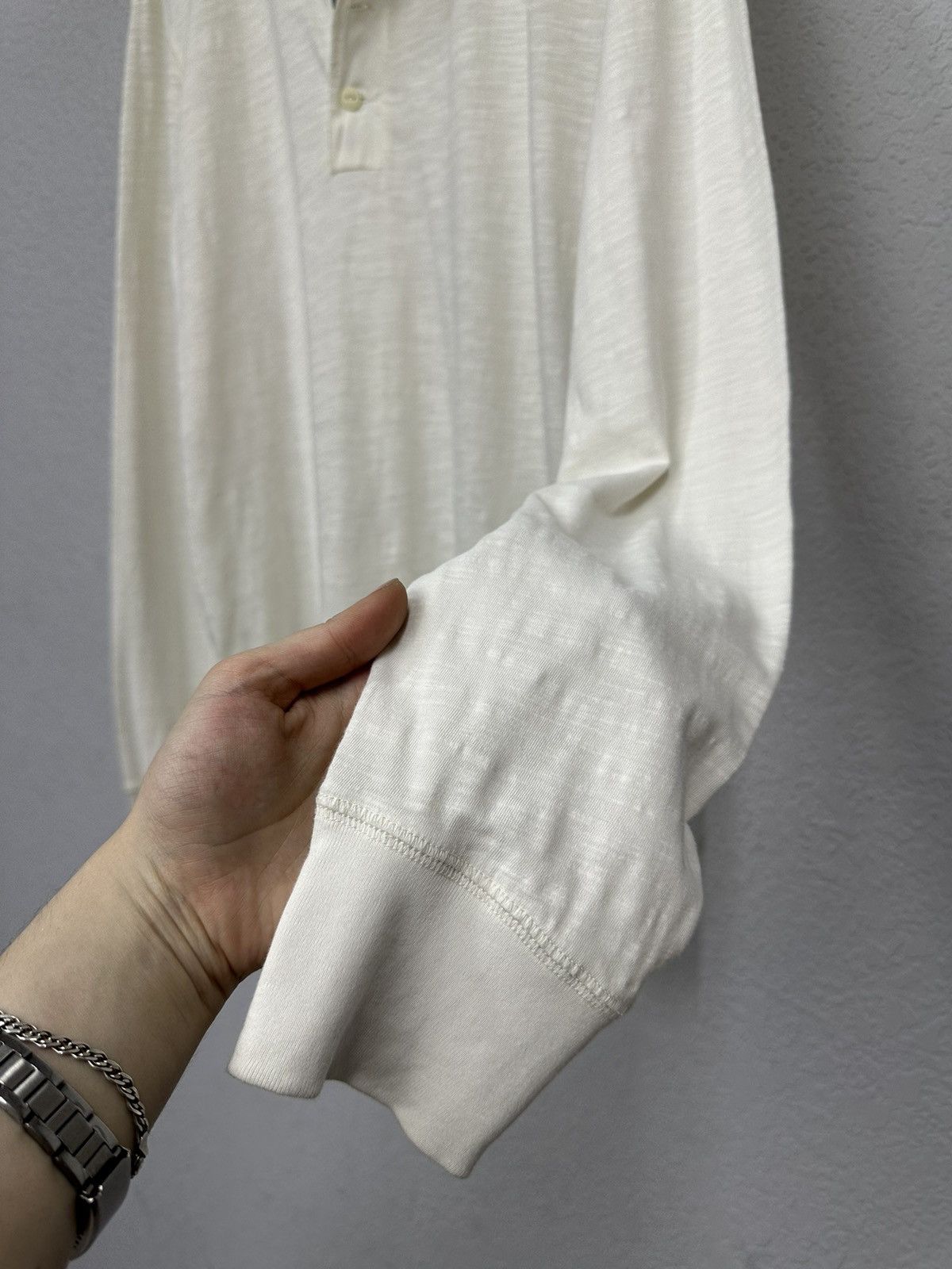 Polo Ralph Lauren Vintage Polo Ralph Lauren Long Sleeve Y2k Shirt Opium Japan Size US L / EU 52-54 / 3 - 5 Thumbnail