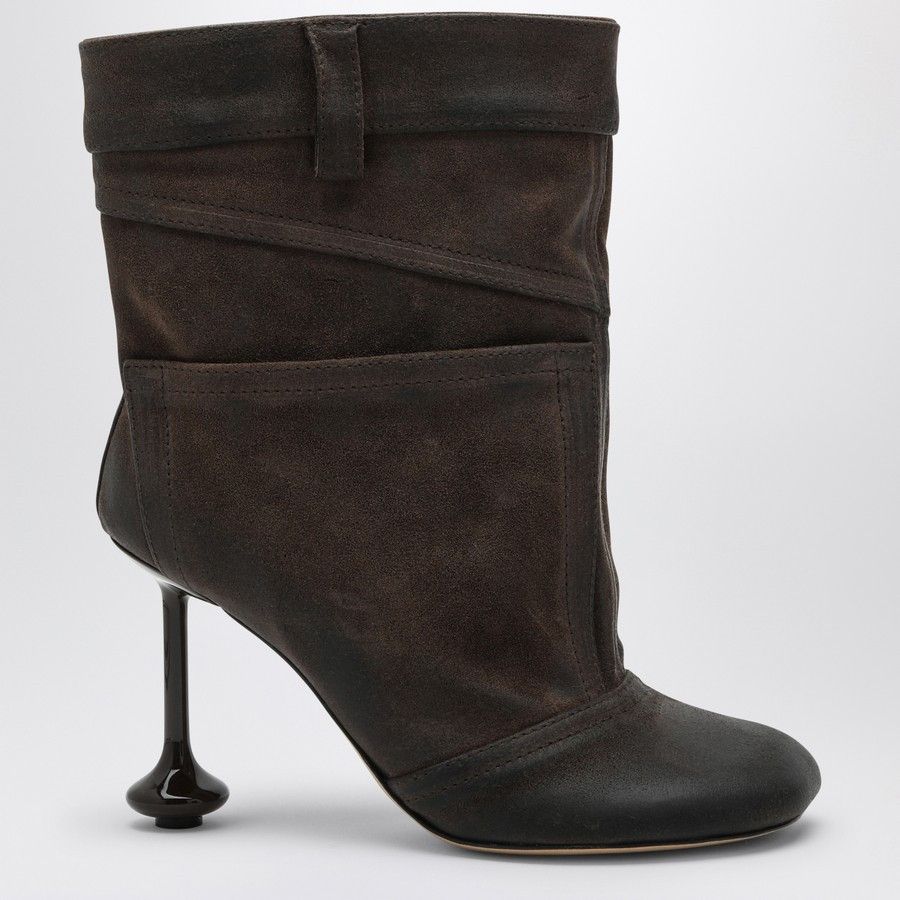Loewe o1d2blof0824 Toy Suede Boot in Brown Size US 7 / IT 37 - 1 Thumbnail