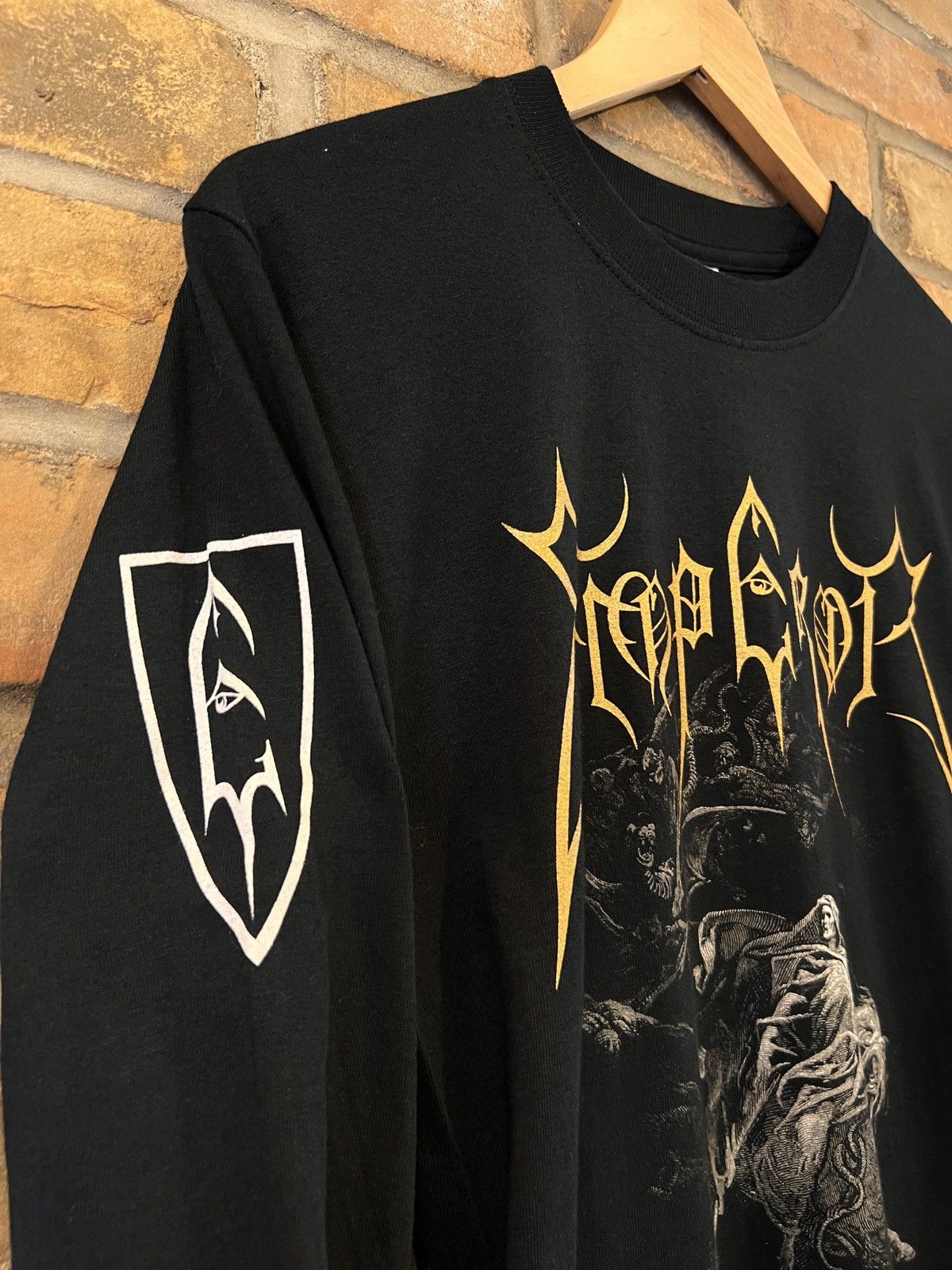 Band Tees 06’ Emperor “Rider” Inferno Festival Long Sleeve Size US S / EU 44-46 / 1 - 4 Thumbnail