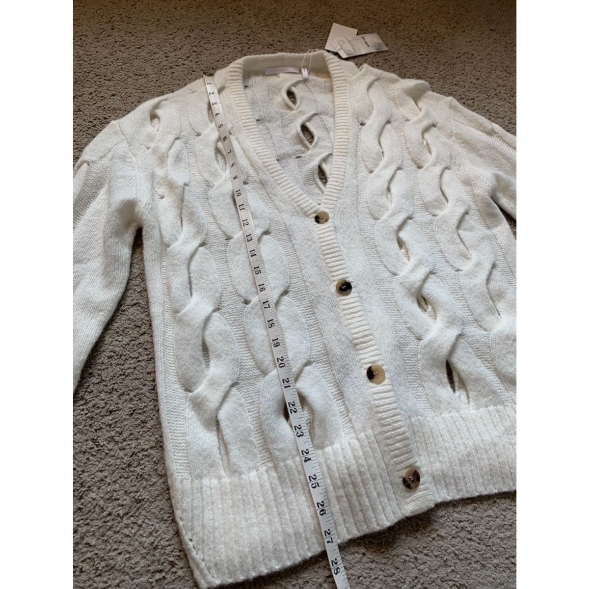 Helmut Lang HELMUT LANG CUT OUT CARDIGAN Size US M / EU 48-50 / 2 - 17 Thumbnail