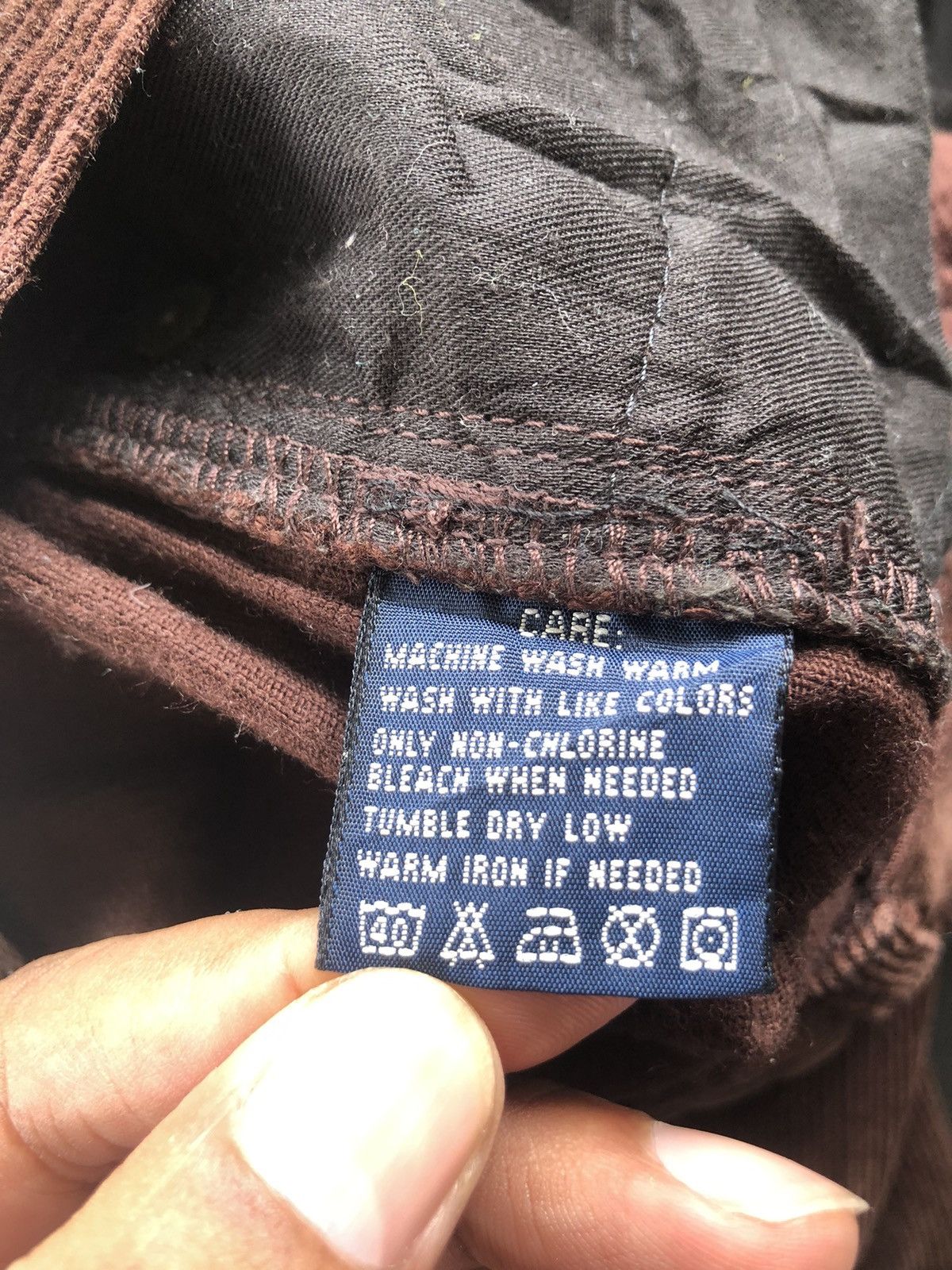 If Six Was Nine Ralph Lauren Flared Jeans Bootcut Corduroy Size US 32 / EU 48 - 19 Thumbnail