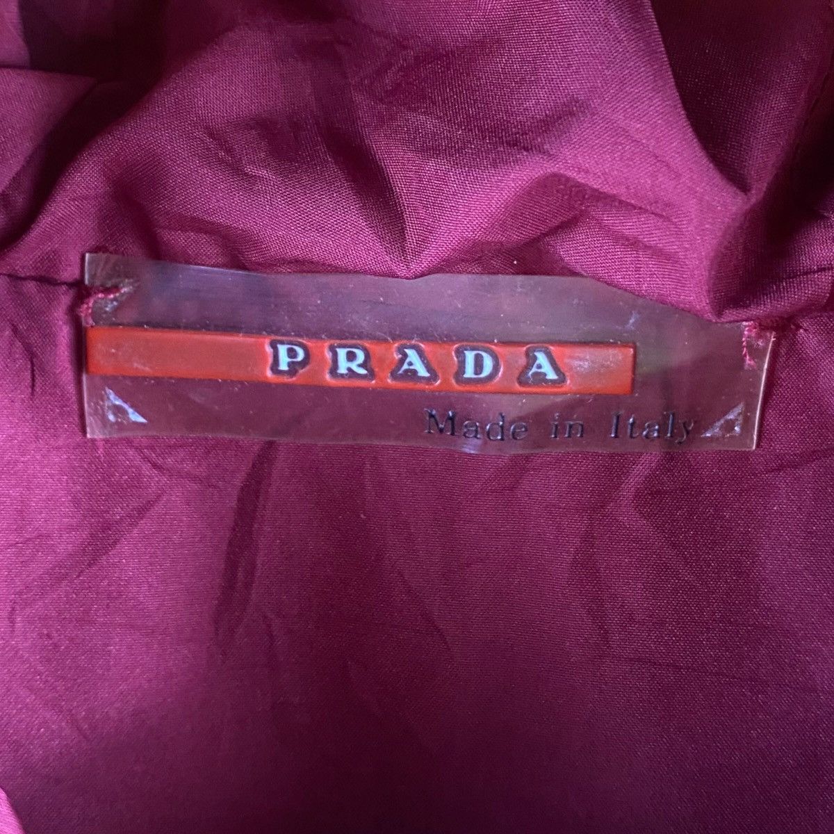 Prada Vintage PRADA Sport Linea Rossa Hooded Jacket Made Italy Size US S / EU 44-46 / 1 - 5 Thumbnail