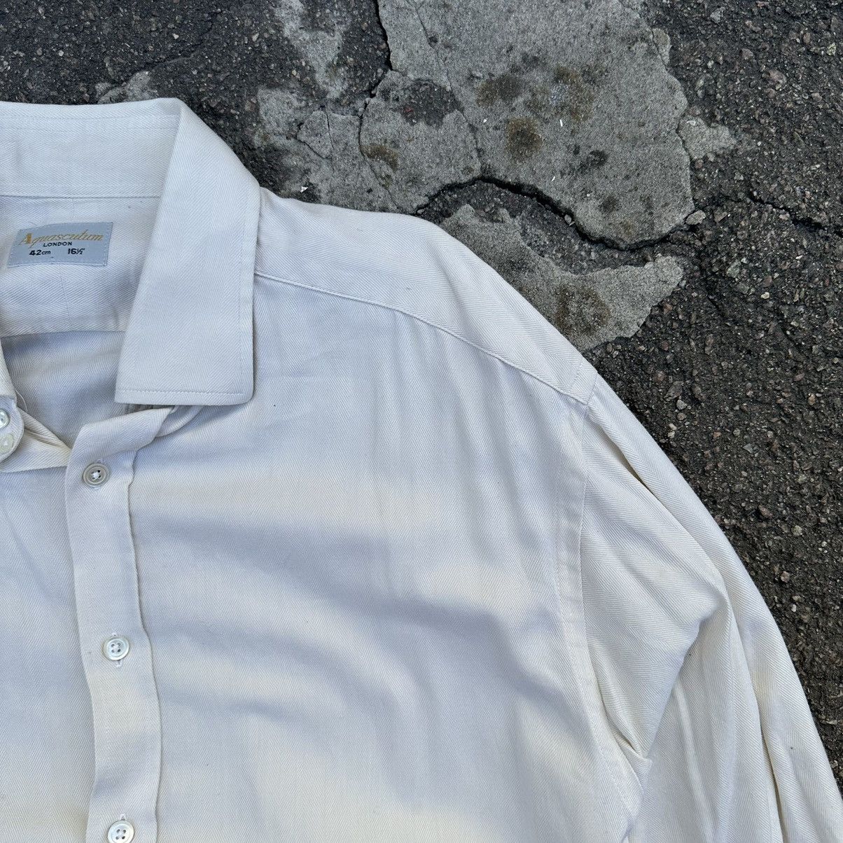 Aquascutum Luxury Aquascutum Shirt Button Up Size L Streetwear Size US L / EU 52-54 / 3 - 4 Thumbnail