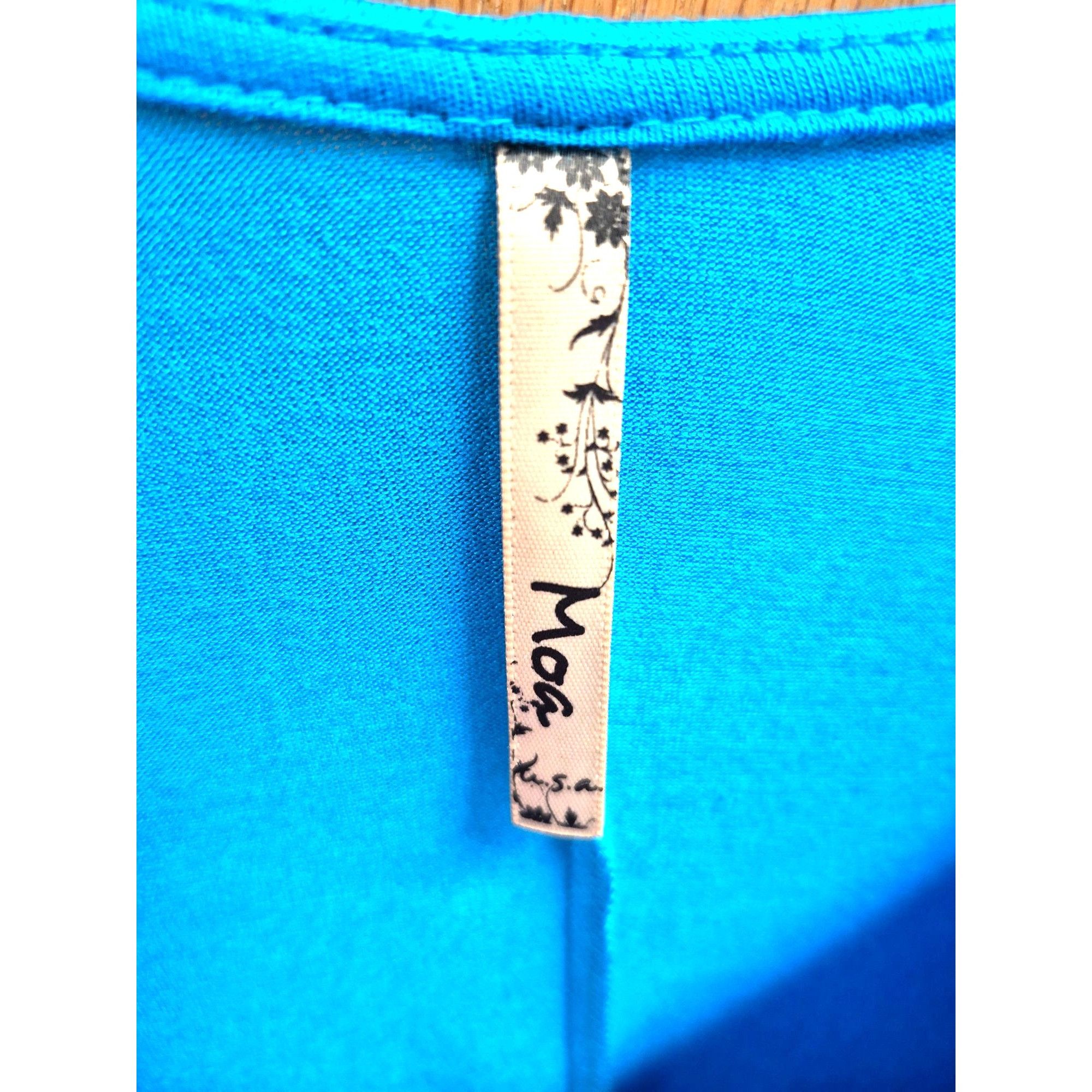 Other Women's Plus Size Turquoise Tunic Top With Pockets Scoop Nec Size XL / US 12-14 / IT 48-50 - 7 Thumbnail