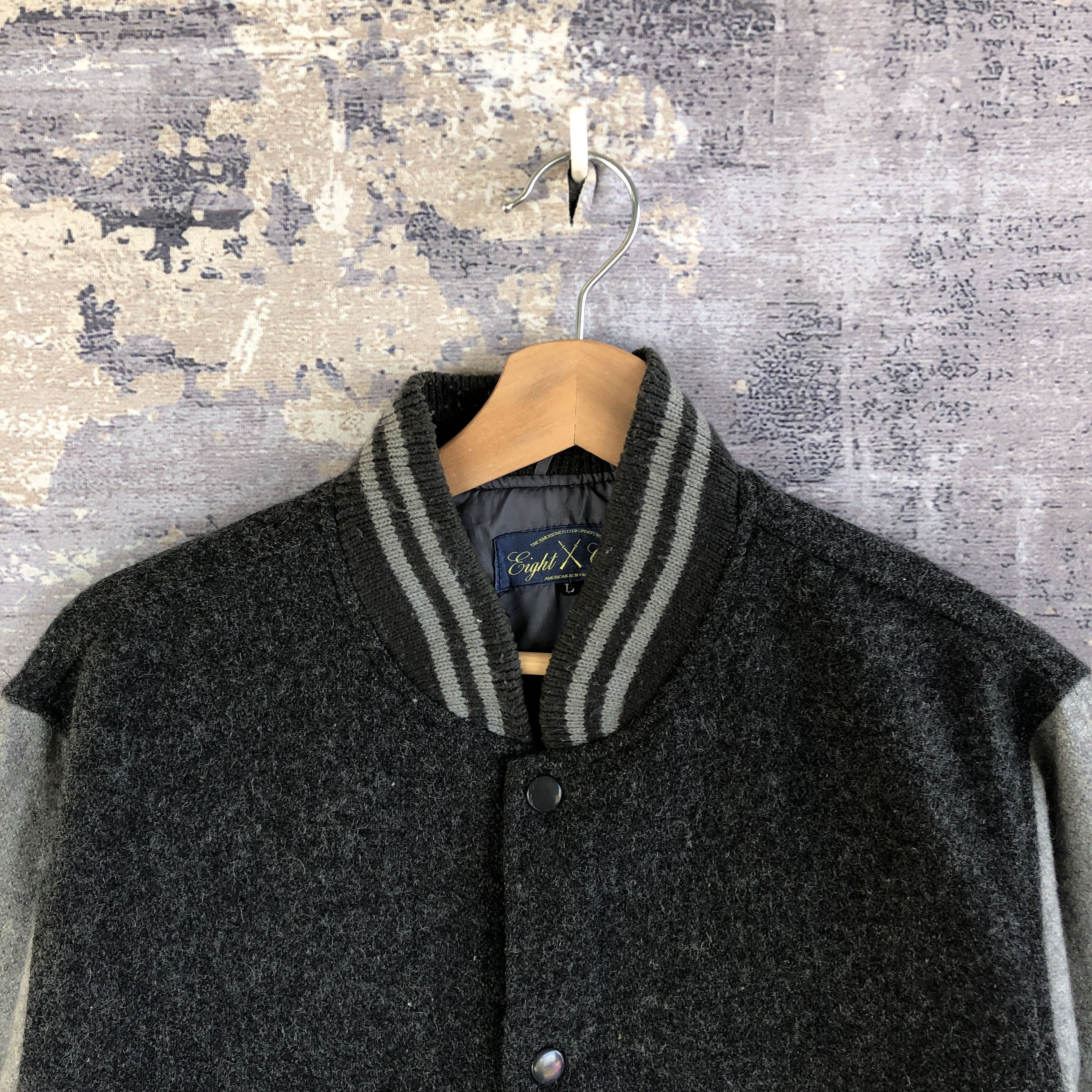 Vintage Vintage Eight Club Varsity Jacket Japanese Wool Jackets Size US M / EU 48-50 / 2 - 4 Thumbnail