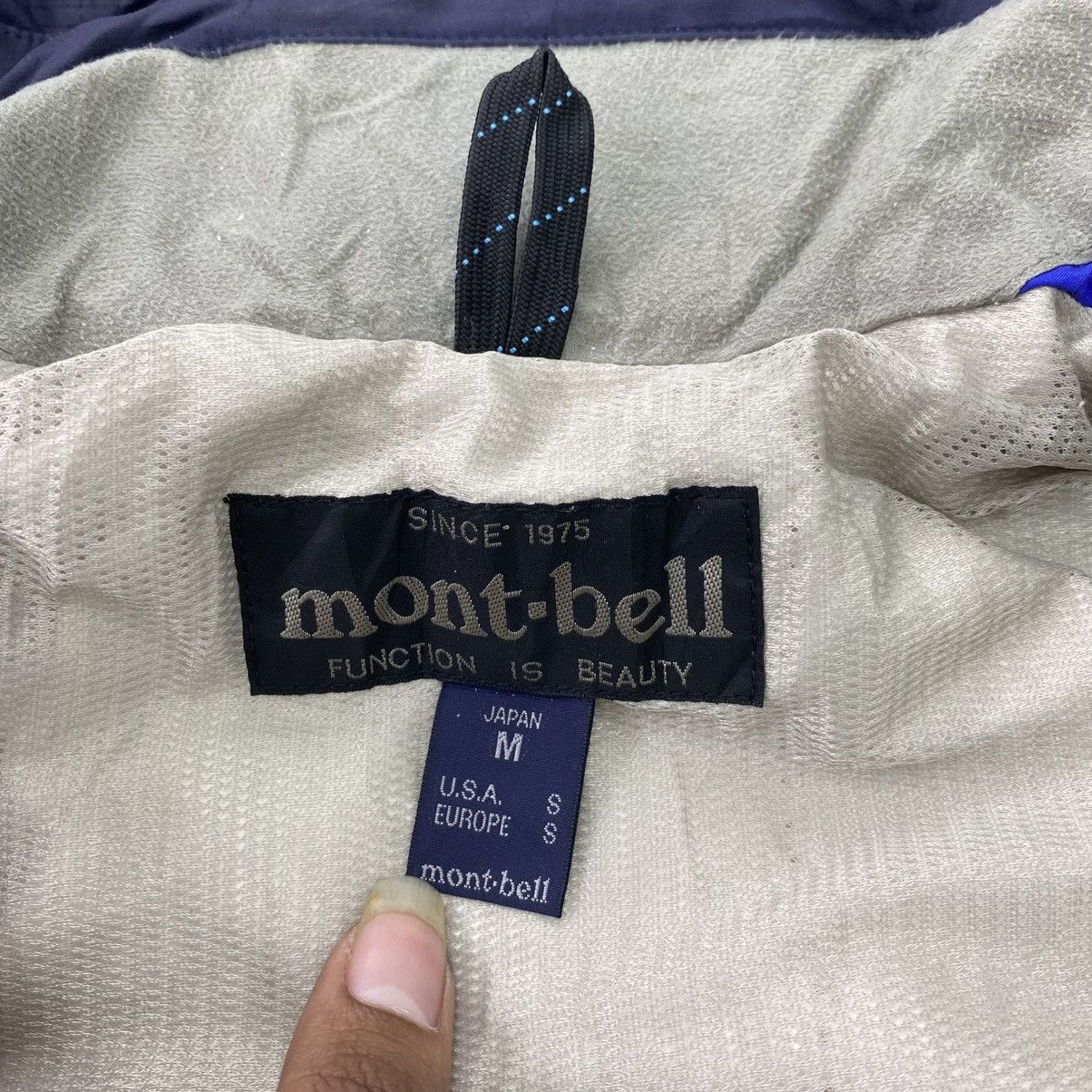 Montbell Vintage Montbell Gorpcore Waterproof Mountain Parka Jacket Size US M / EU 48-50 / 2 - 19 Thumbnail