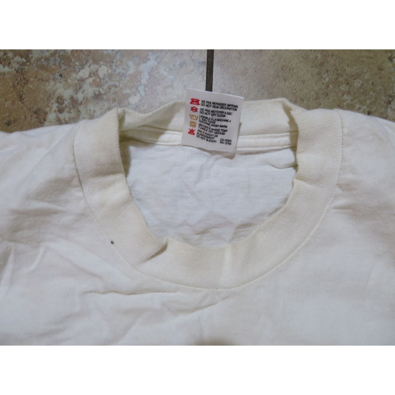 Fruit Of The Loom 90s 'Watch Your Attitude' Parody T-Shirt, Aeronautical Sz L Size US L / EU 52-54 / 3 - 7 Thumbnail
