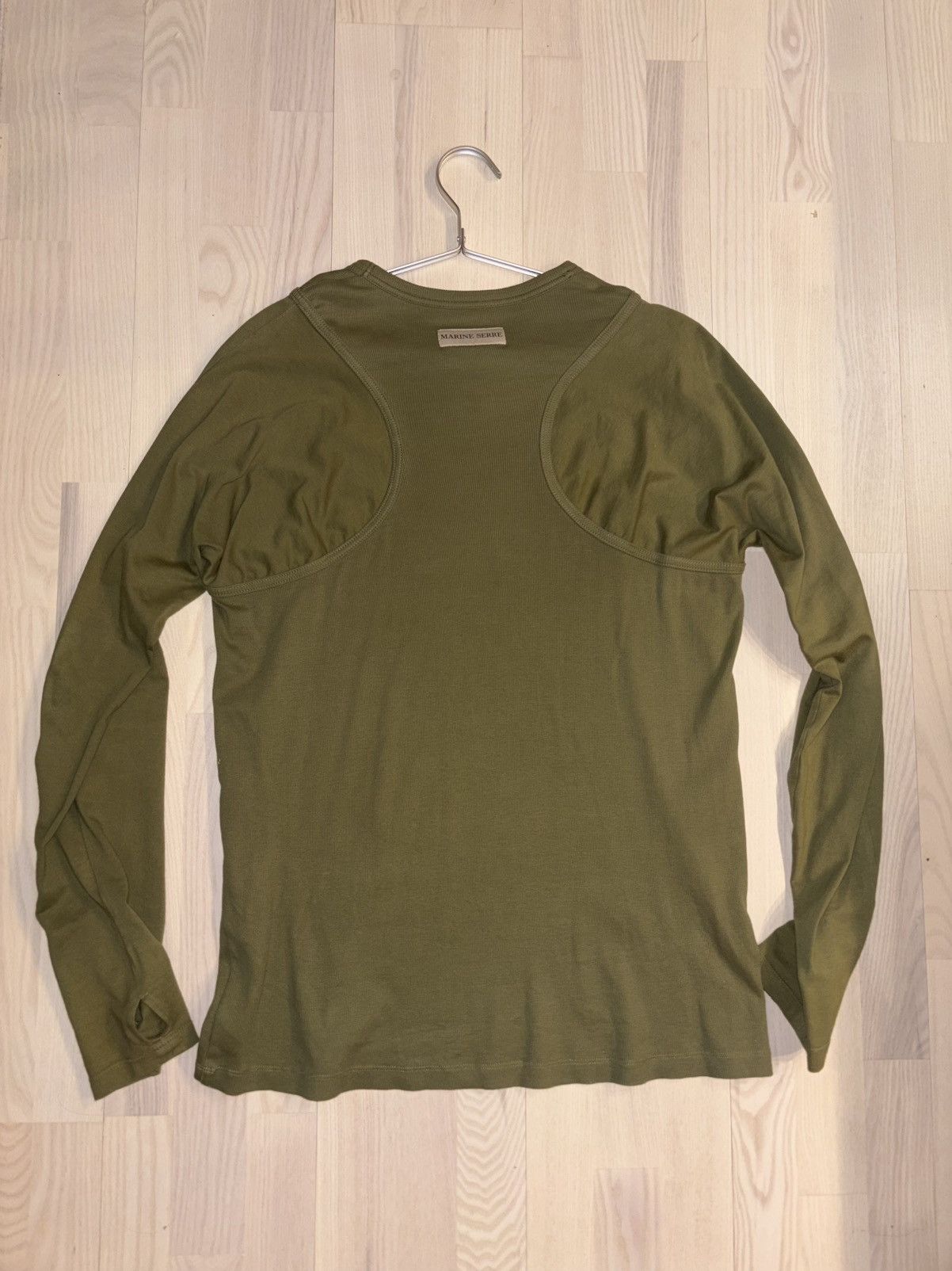 Marine Serre Rib Long Sleeve T-Shirt Size US M / EU 48-50 / 2 - 4 Thumbnail