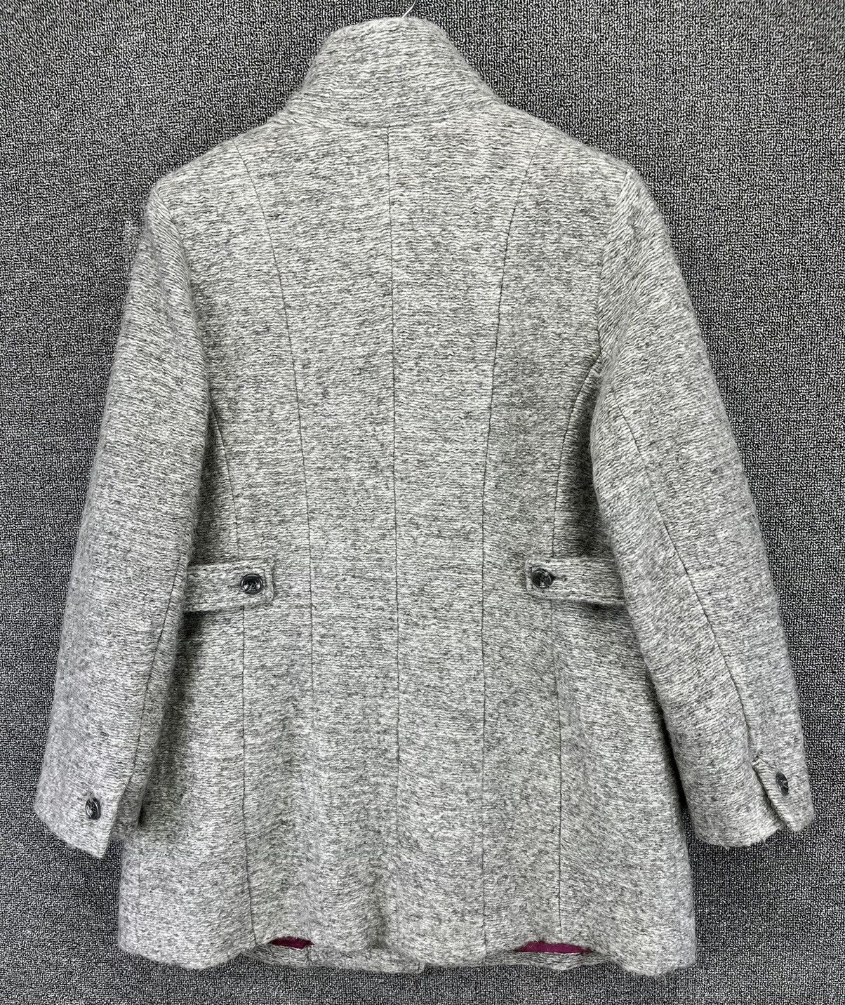 Japanese Brand Vintage Kansai Yamamoto Button Up Wool Long Jacket Size M / US 6-8 / IT 42-44 - 10 Thumbnail