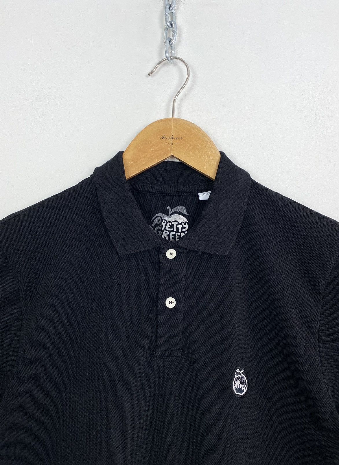 Pretty Green Pretty Green Short Sleeve Polo Shirt Men’s Size XS Black Top Size US XS / EU 42 / 0 - 2 Thumbnail