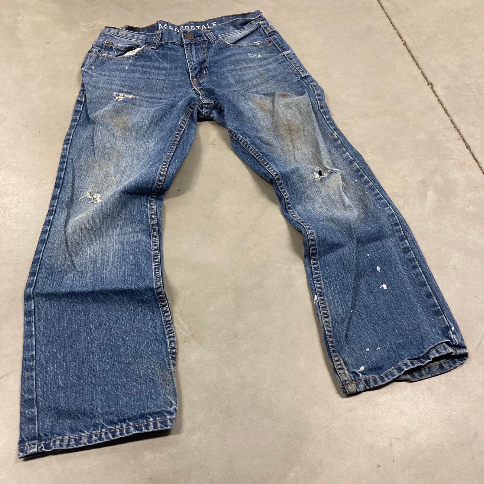 Aeropostale × Vintage Y2K Aeropostale bootcut Jeans 27x28 Size US 27 - 1 Thumbnail