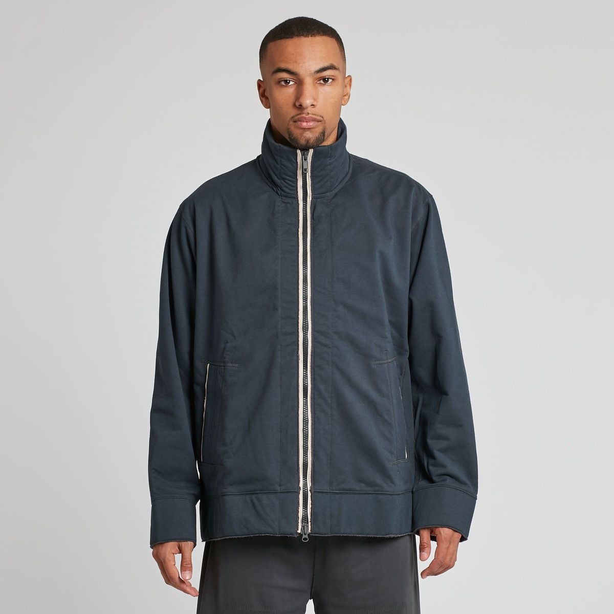 image of New Adidas Consortium Day One Compact Terry Jacket XL in Blue, Men's