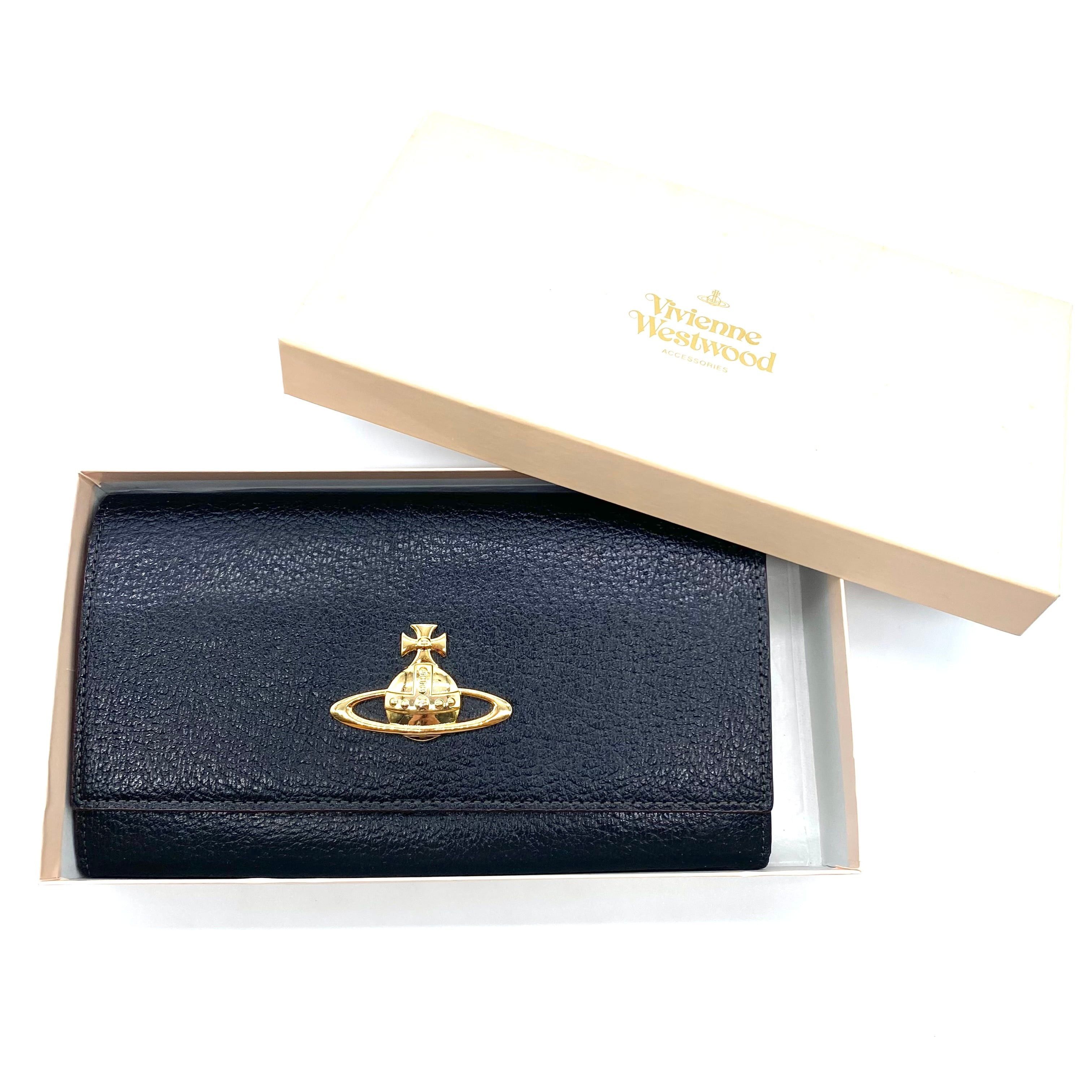 Vivienne Westwood Vivienne Westwood ORB Long Wallet Black Size ONE SIZE - 3 Thumbnail